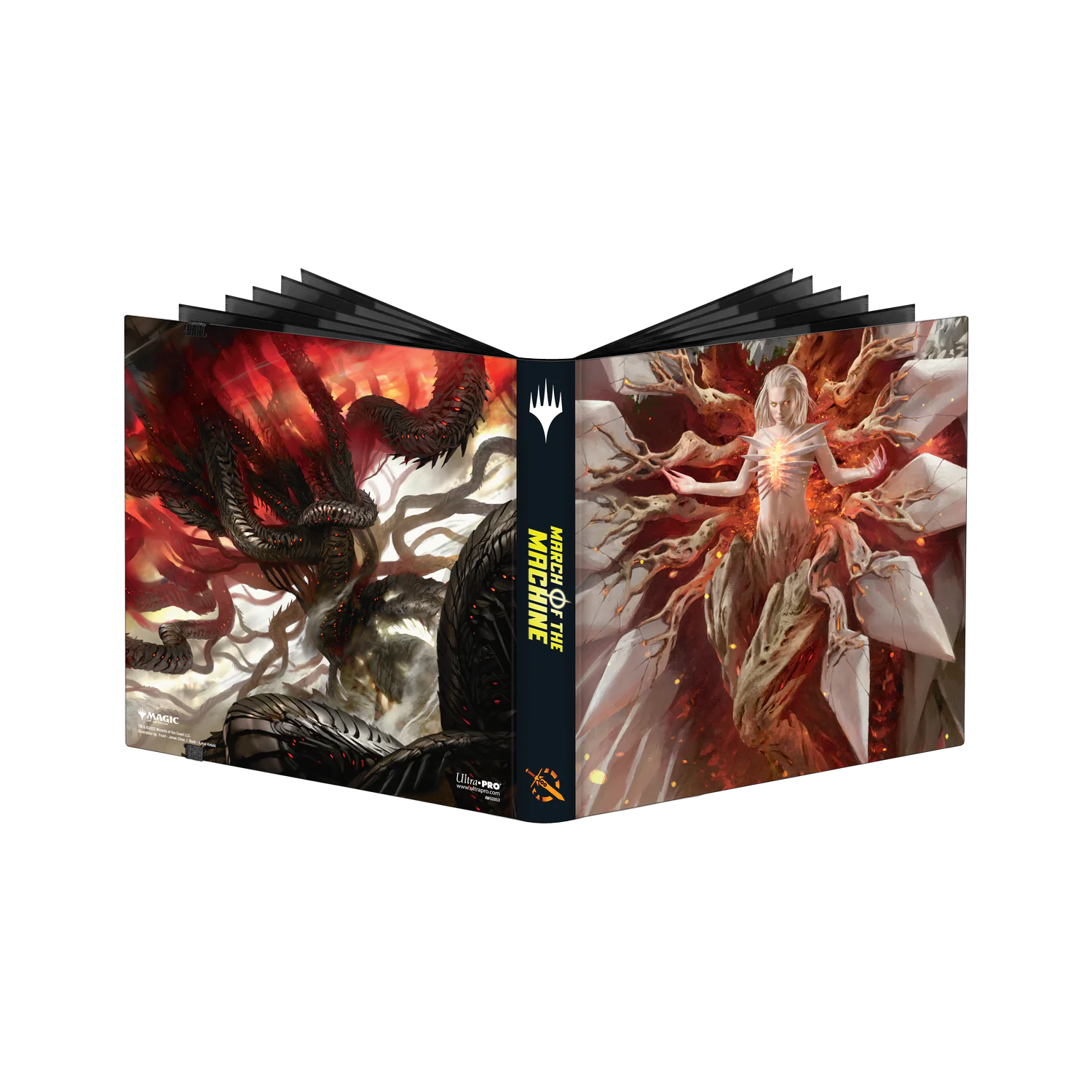 Cartable Ultra Pro&nbsp;: Jeu de société Magic: The Gathering: Mars de la machine à 12 pochettes Nouveau