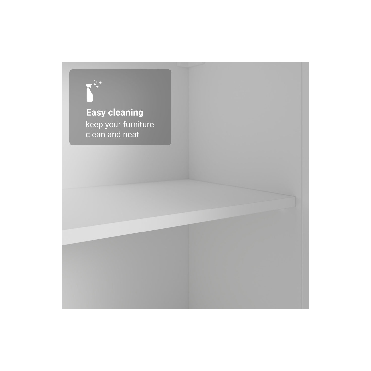 Armoire de rangement en bois à 2 portes Madesa pour chambre à coucher, meuble de rangement en bois pour literie, boîtes et ustensiles supplémentaires