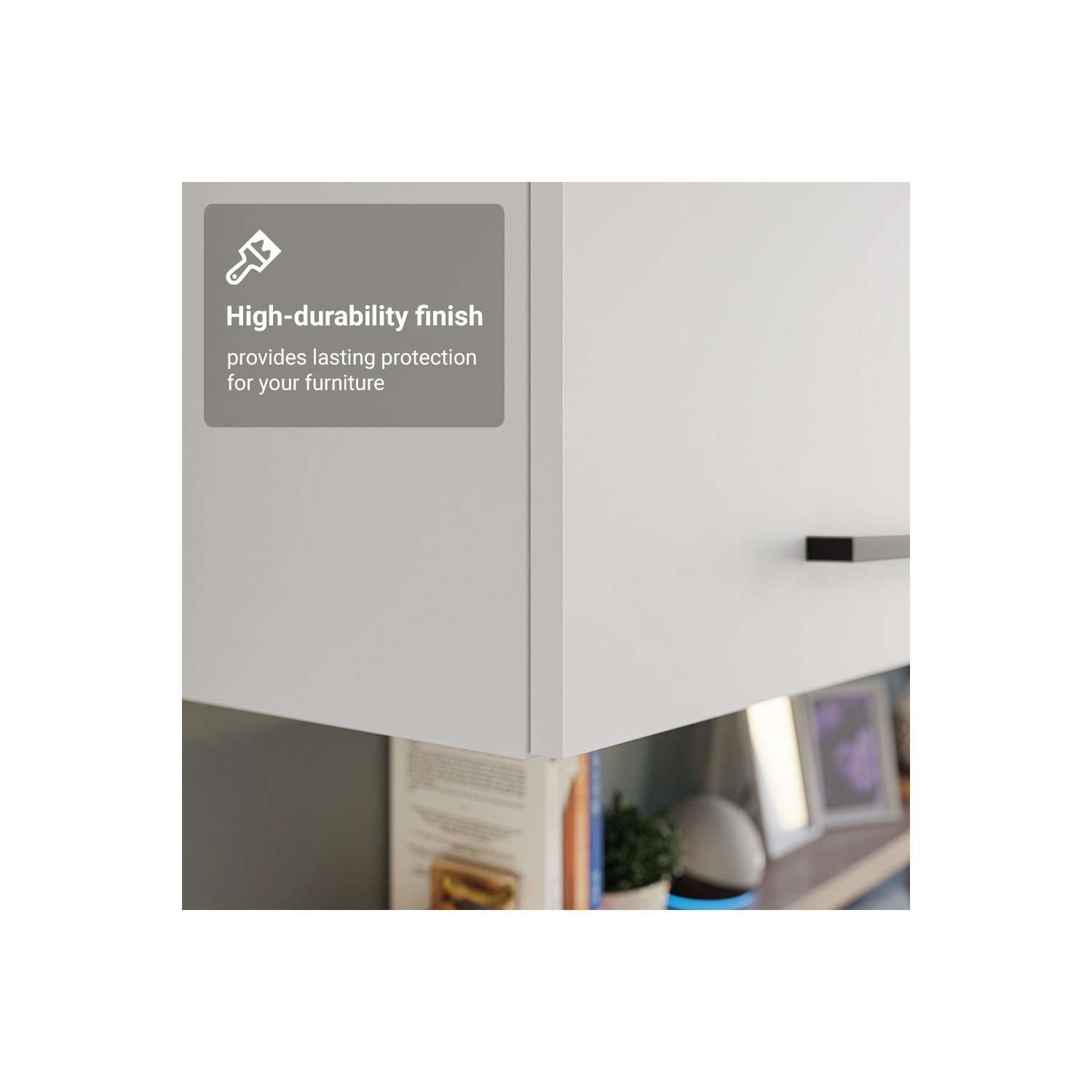 Armoire de rangement en bois à 2 portes Madesa pour chambre à coucher, meuble de rangement en bois pour literie, boîtes et ustensiles supplémentaires