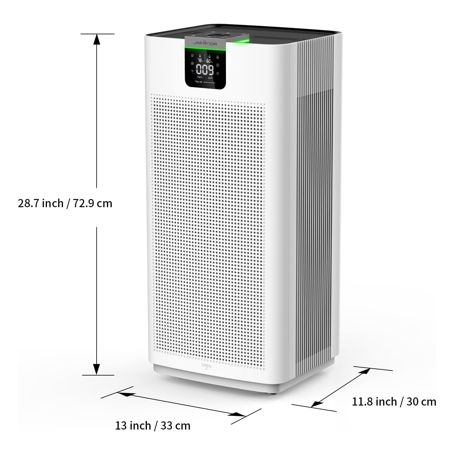 Purificateurs d'air Accueil Grande pièce 3800&nbsp;pi² Filtres HEPA véritables APPLICATION au charbon actif et Alexa Poussière de purificateur d'air