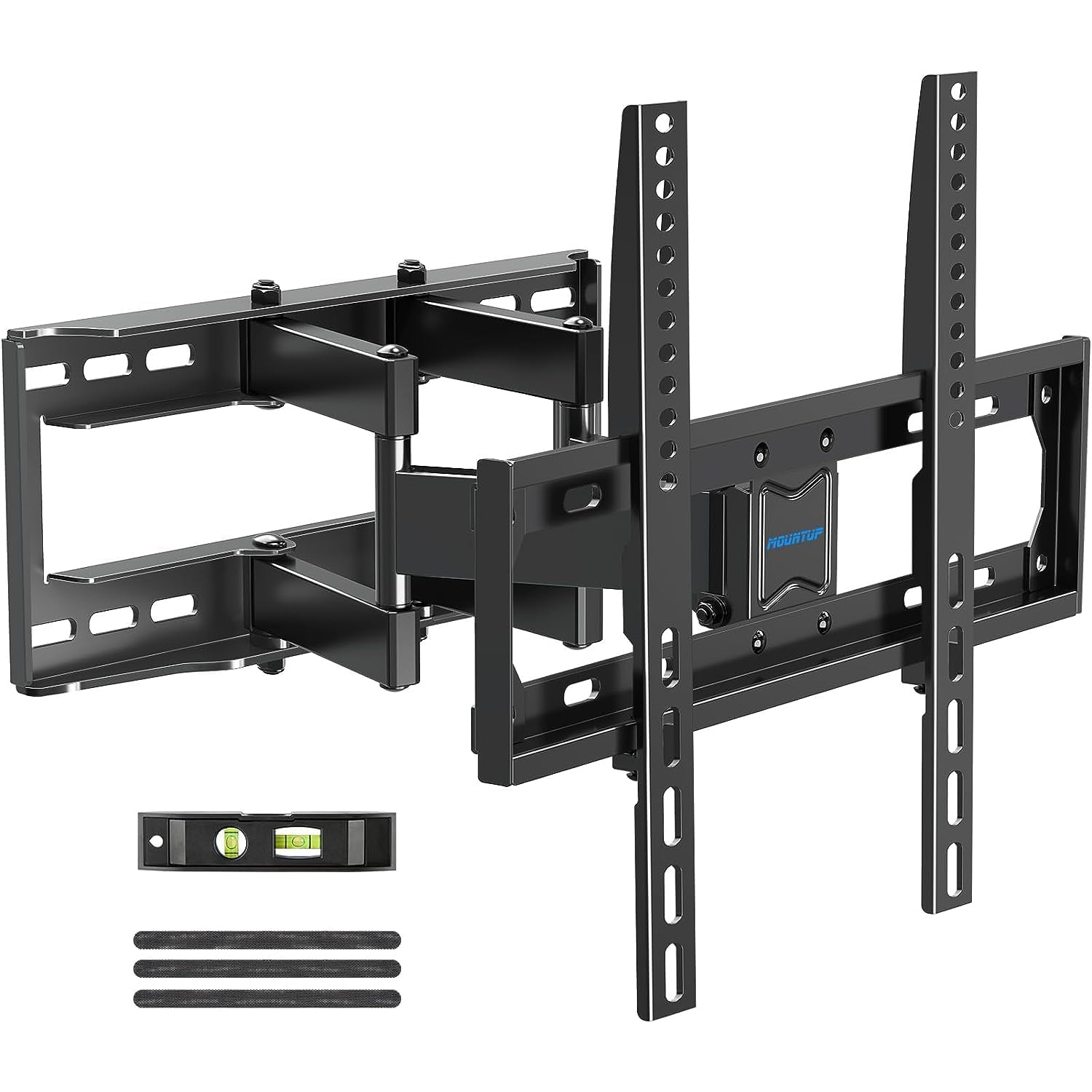 TV Wall Mount for 26-65 Inch Flat Curved LED LCD Screen TVs Full Motion TV Mount Holds up to 88lbs, Tilt Swivel Extension Wall Mount TV Bracket, Max