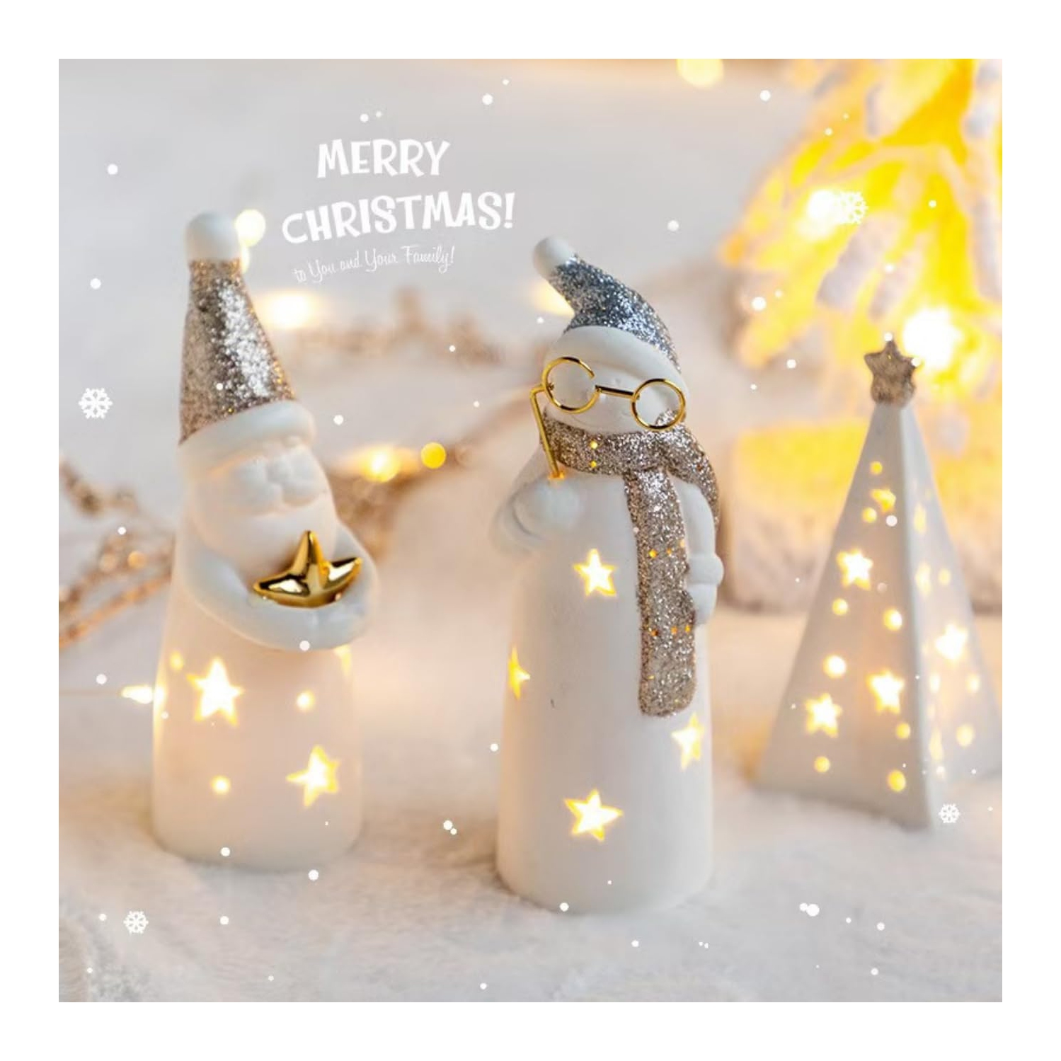 1-pcs Ceramic Houses and Villages Christmas Decorations Lndoor White Christmas Village Houses Ceramic Houses and Villages,White Ceramic Christmas