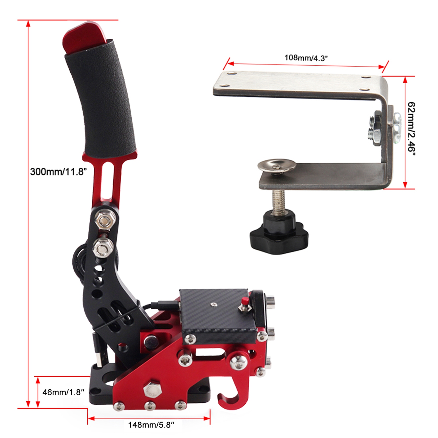 14Bit X1 XSS XSX XBOX USB3.0 SIM Handbrake Kits for Steering Wheel Stand G920