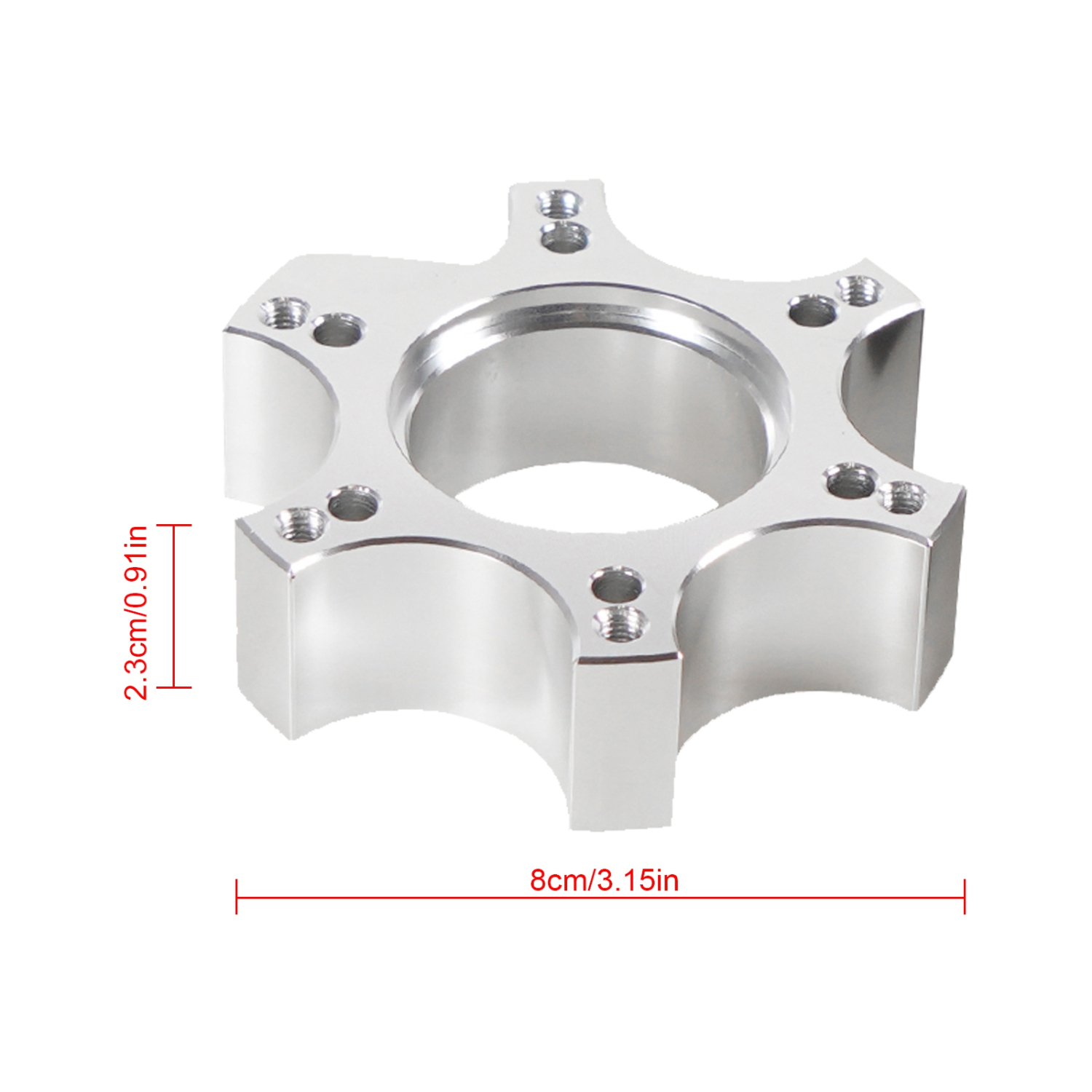 70mm Steering Wheel Adapter Plate For Thrustmaster T300RS 13/14in Steering Wheel