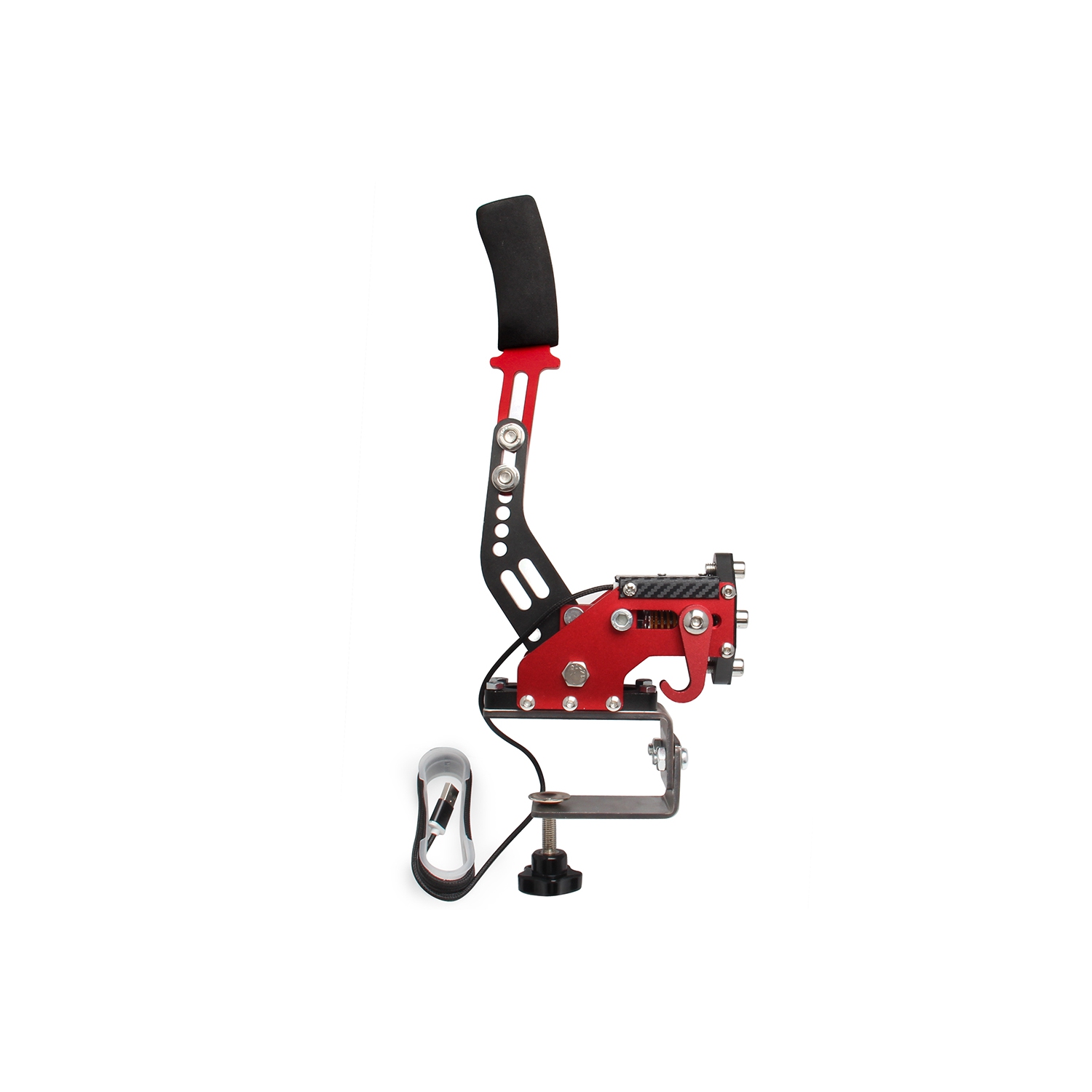 Frein à main USB3.0 14 bits pour le support de volant G27/G29 G920 PC rouge