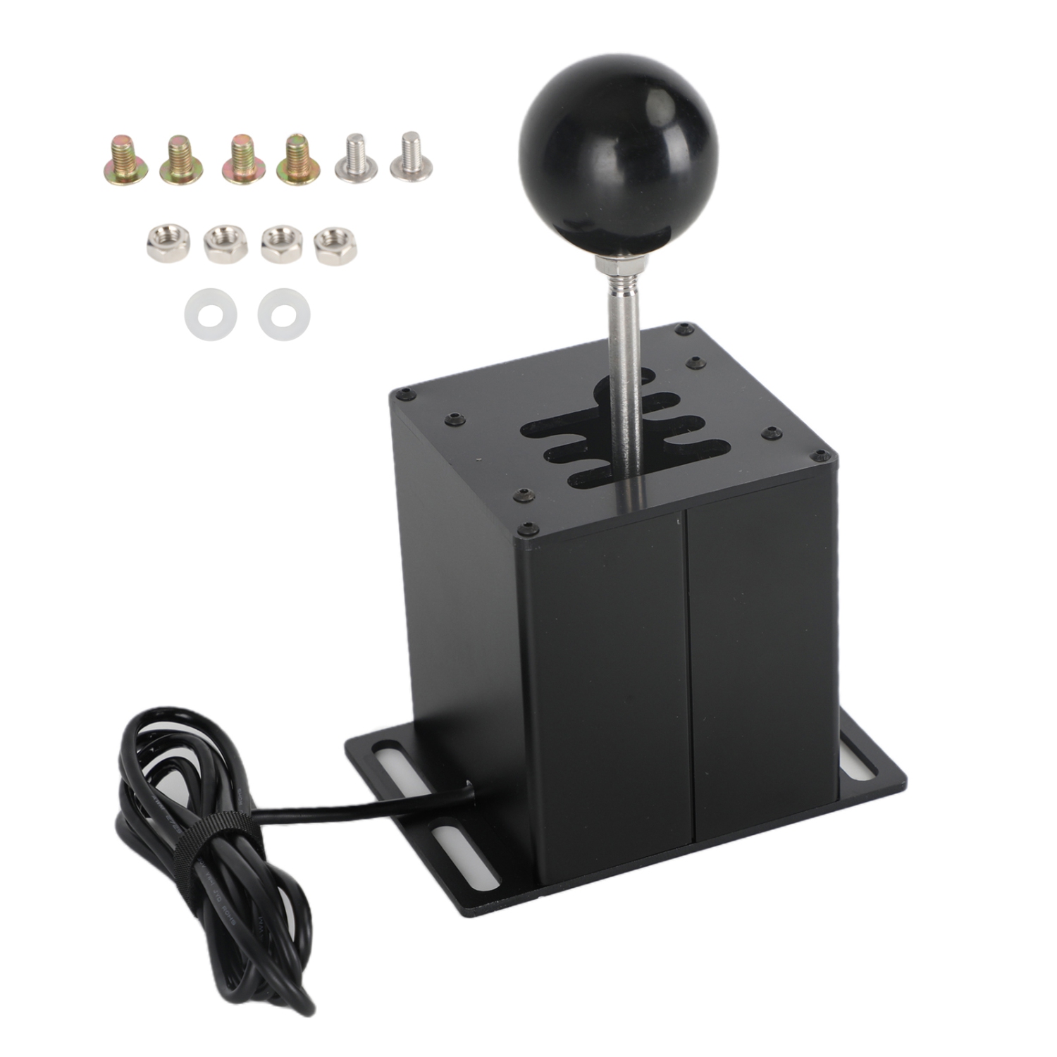 6+R USB Simulator H Gear shifter for Logitech G29 G920 Steering Wheel PC Black