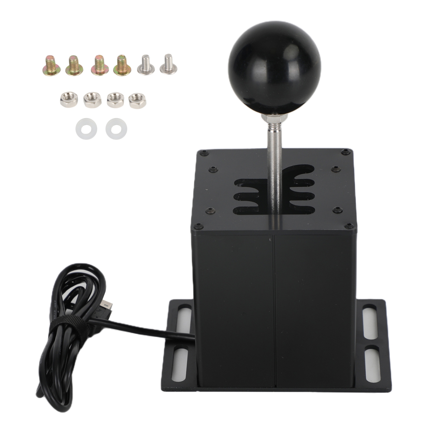 6+R USB Simulator H Gear shifter for Logitech G29 G920 Steering Wheel PC Black