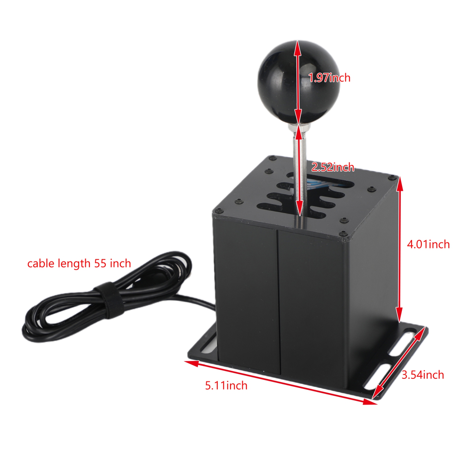 USB Handbrake with Clamp and 7+R H Shifter for Logitech G29 G920 Steering Wheel