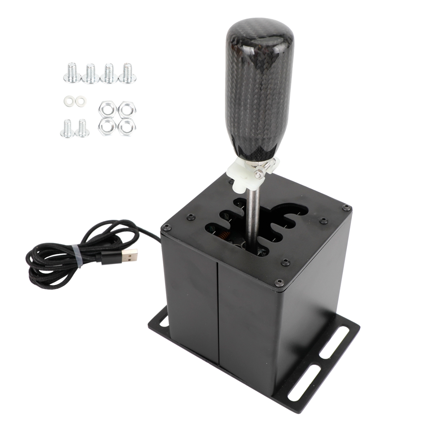 6+R USB Simulateur de vitesse H pour Logitech G29 G920 Volant PC noir