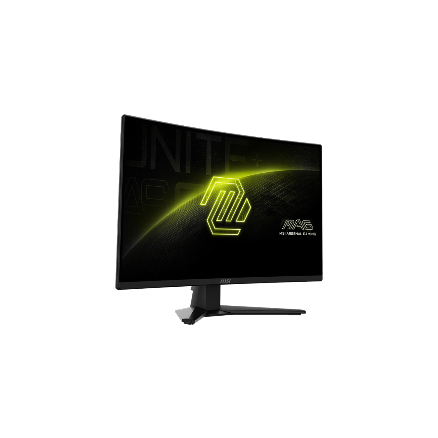 Moniteur de jeu inclinable incurvé à alignement rapide 1500R 180&nbsp;Hz 27&nbsp;po 2560 x 1440 0,5&nbsp;ms (gris à gris) de MSI (MAG 274CQF)