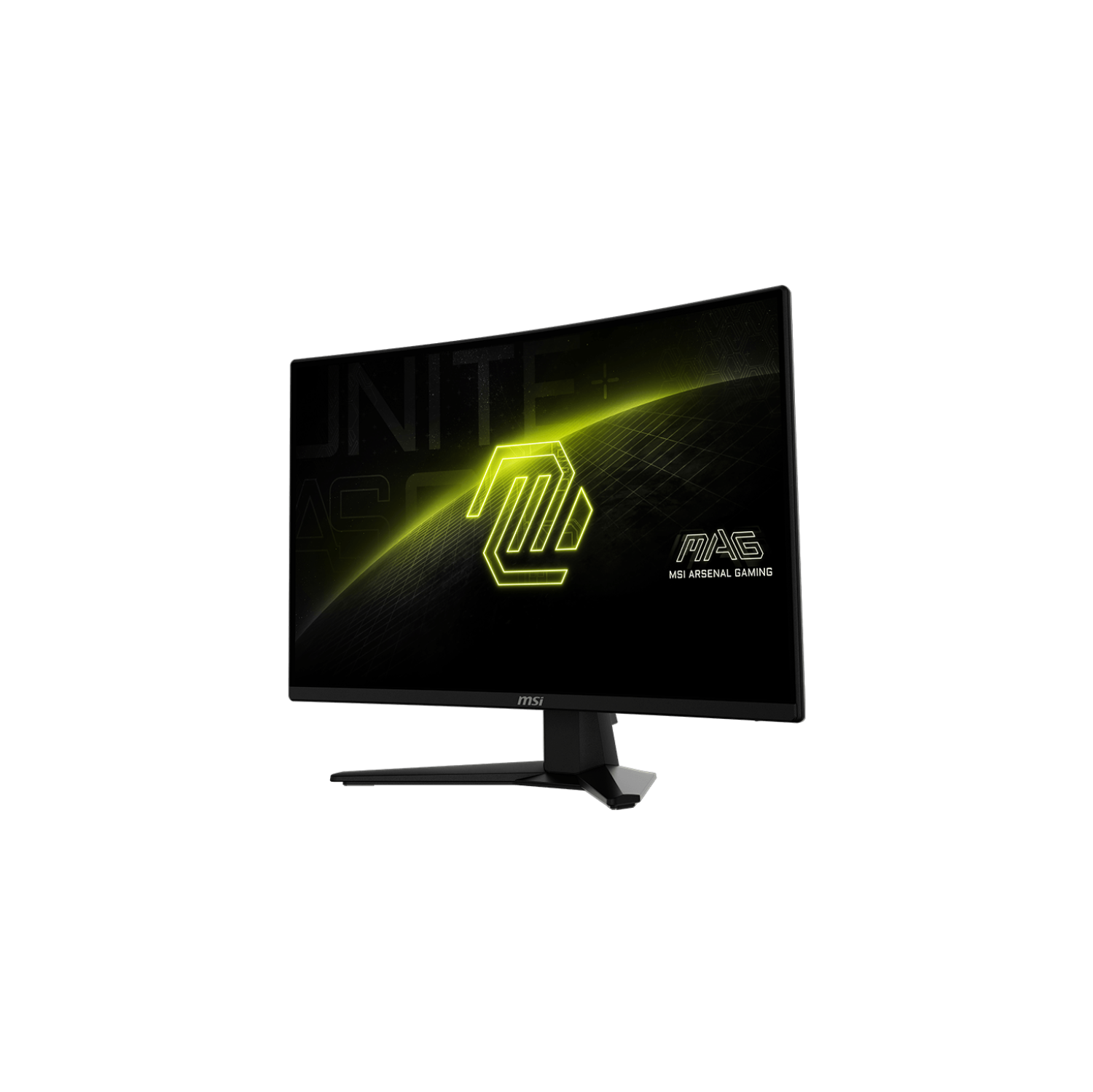 Moniteur de jeu inclinable incurvé à alignement rapide 1500R 180&nbsp;Hz 27&nbsp;po 2560 x 1440 0,5&nbsp;ms (gris à gris) de MSI (MAG 274CQF)