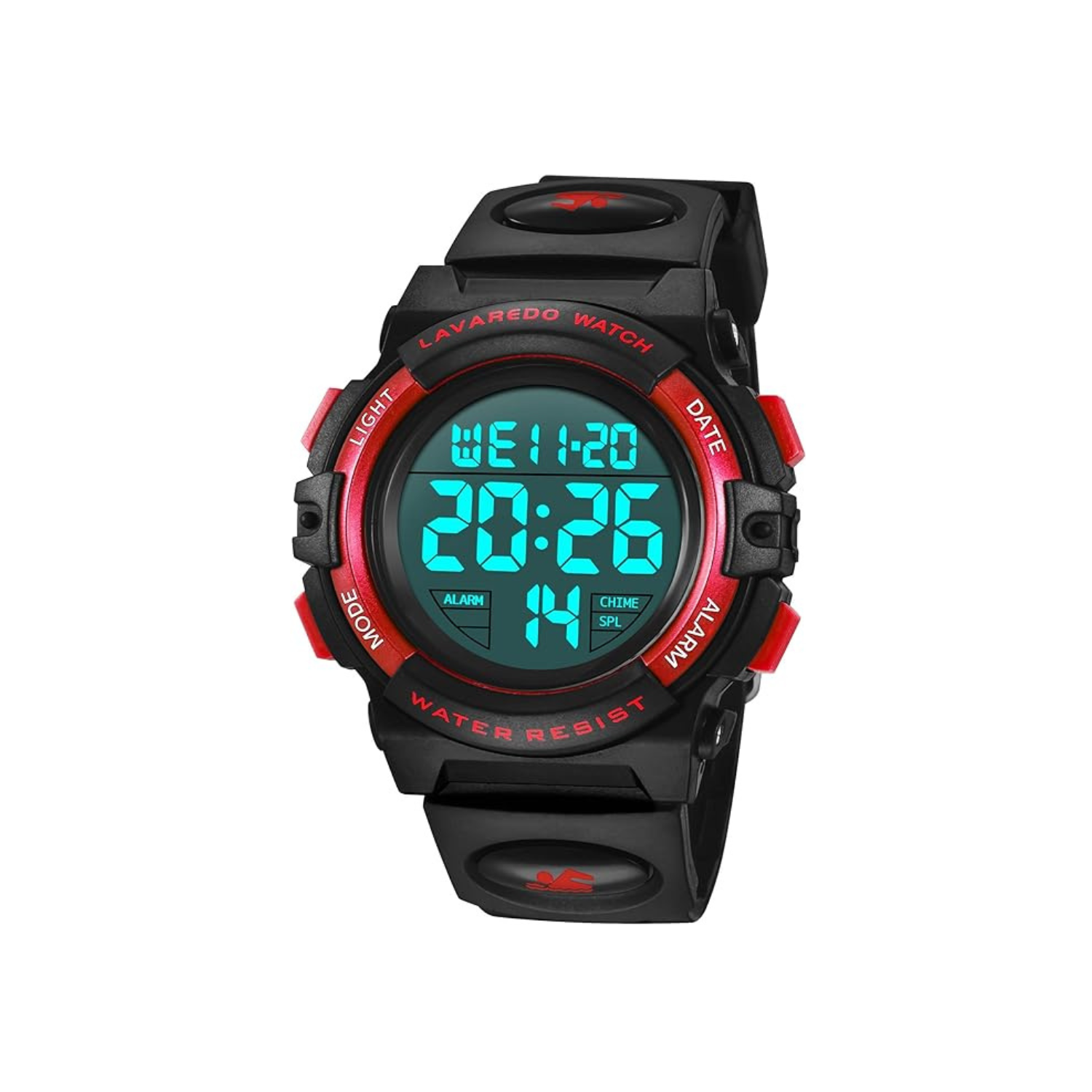 Kids Watch, Boys Watch for 6-15 Year Old Boys, Digital Sport Outdoor Multifunctional Chronograph LED 50 M Waterproof Alarm Calendar Analog Watch for