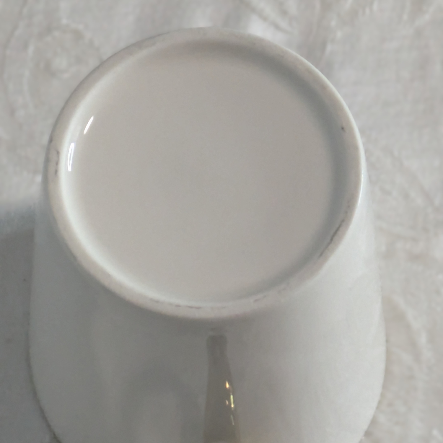 380ml Simplicity Collection White Porcelain Gold Trim Coffee Mug