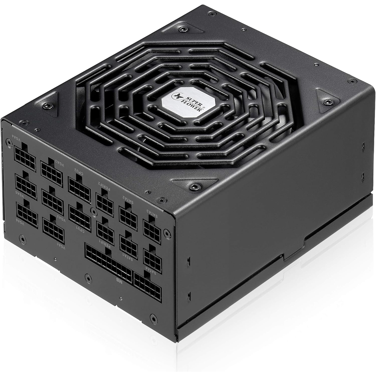 SUPER FLOWER Leadex Platinum Special Edition 1000W 80 Plus Platinum, ECO Fanless & Silent Mode, Full Modular Power Supply, Dual Ball Bearing Fan,