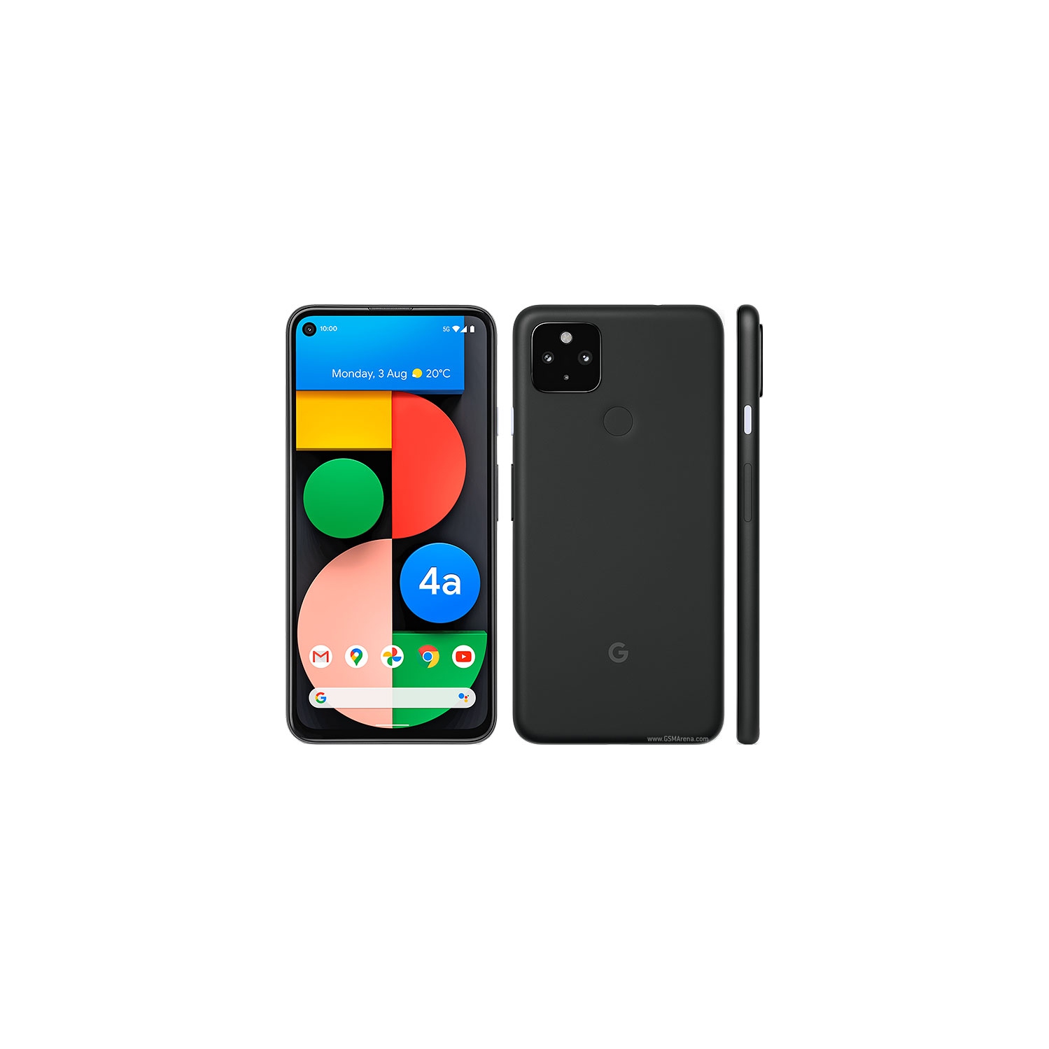 Boîte ouverte - Pixel 4a 5G de Google - 128&nbsp;Go - Juste noir - Déverrouillé