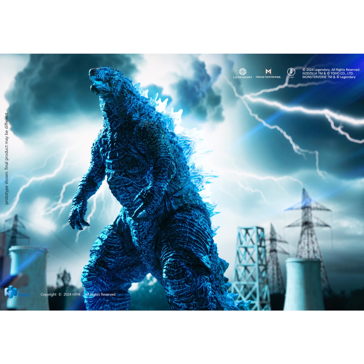Godzilla X King New Empire 7 Inch Action Figure EXQ Basic - Energized Godzilla
