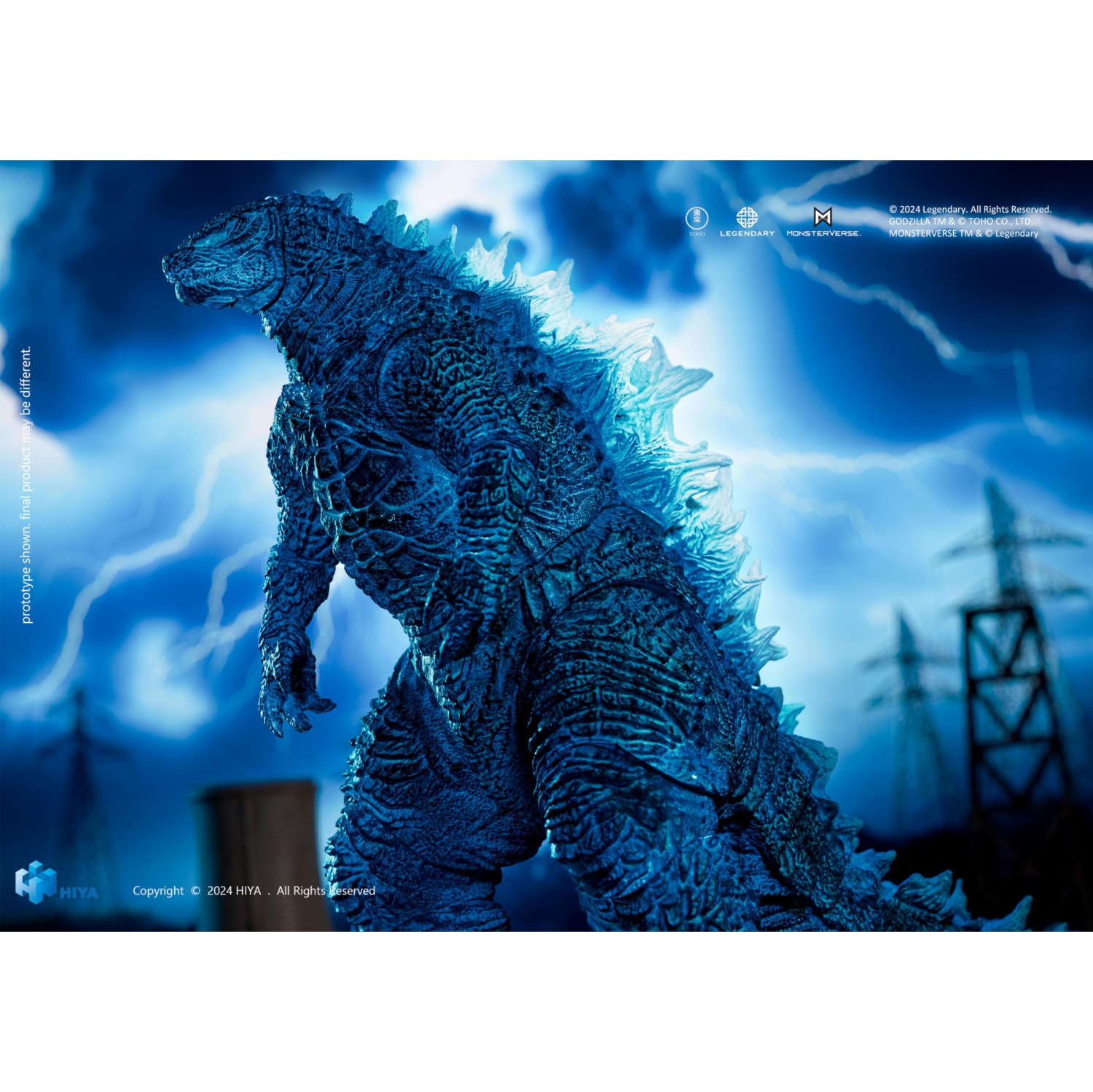 Godzilla X King New Empire 7 Inch Action Figure EXQ Basic - Energized Godzilla