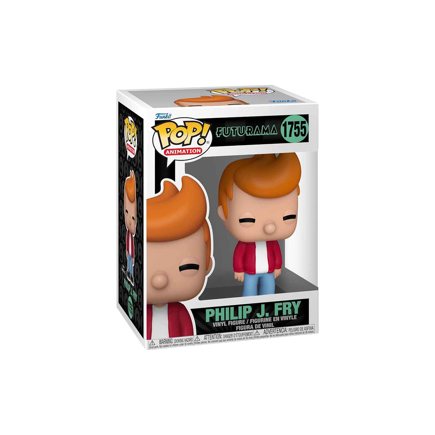 Pop Animation Futurama 3,75&nbsp;po - Philip J. Fry #1755