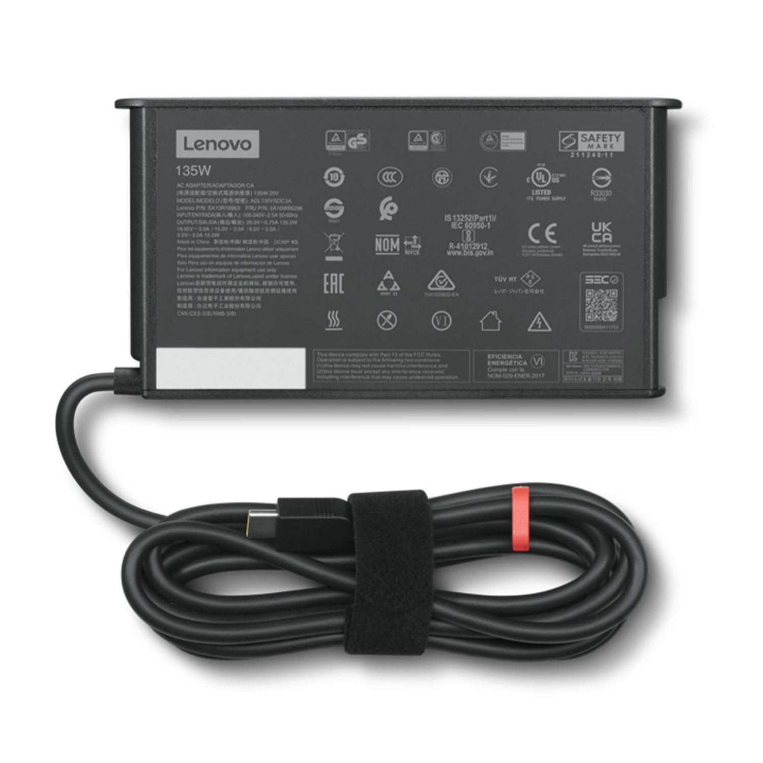 Adaptateur USB-C c.a. ThinkPad 135&nbsp;W de Lenovo