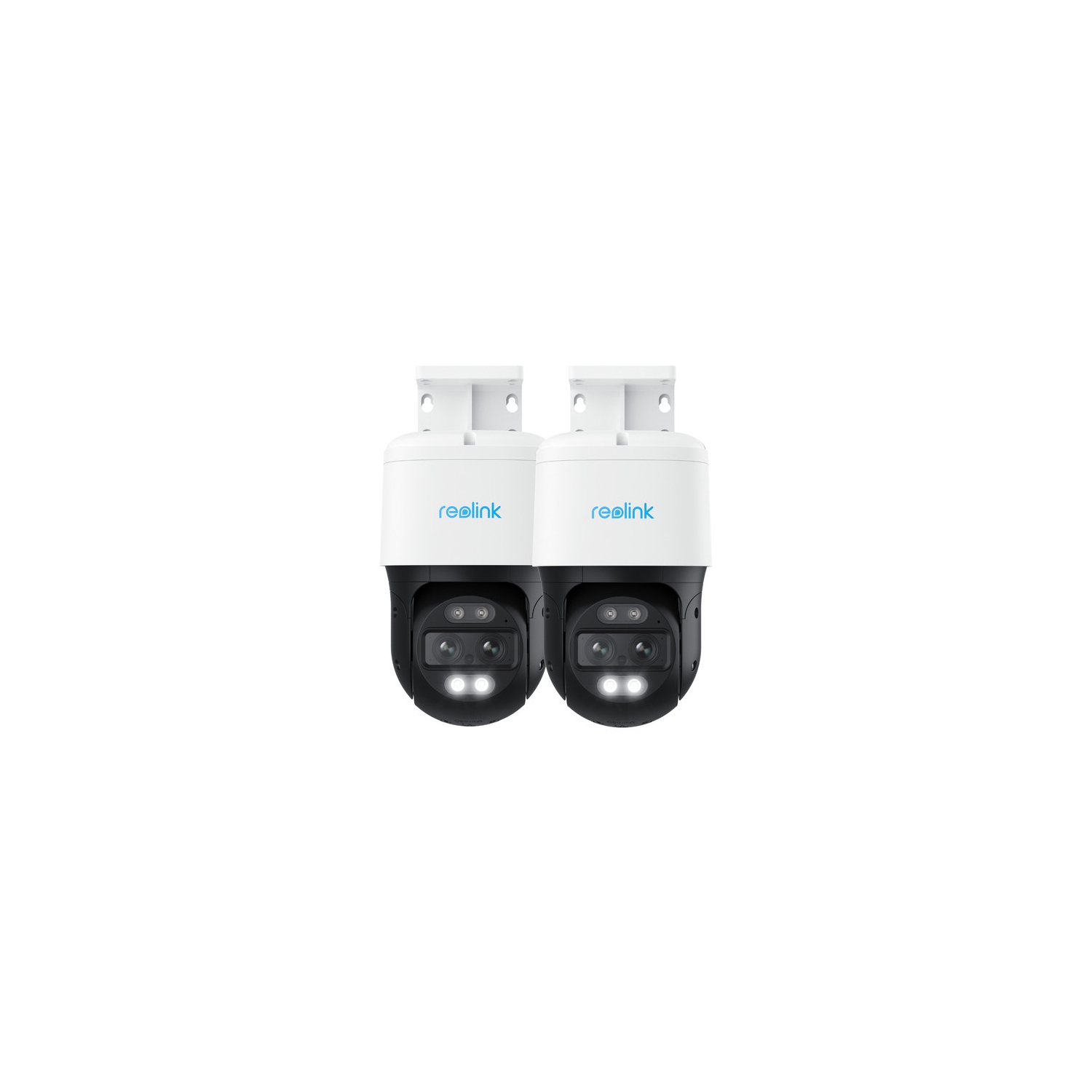 Reolink PTZ Security Camera with Dual Tracking, Wide-Angle & Telephoto Lenses, Dual View, 4K 8MP Ultra HD, Power over Ethernet, Trackmix PoE