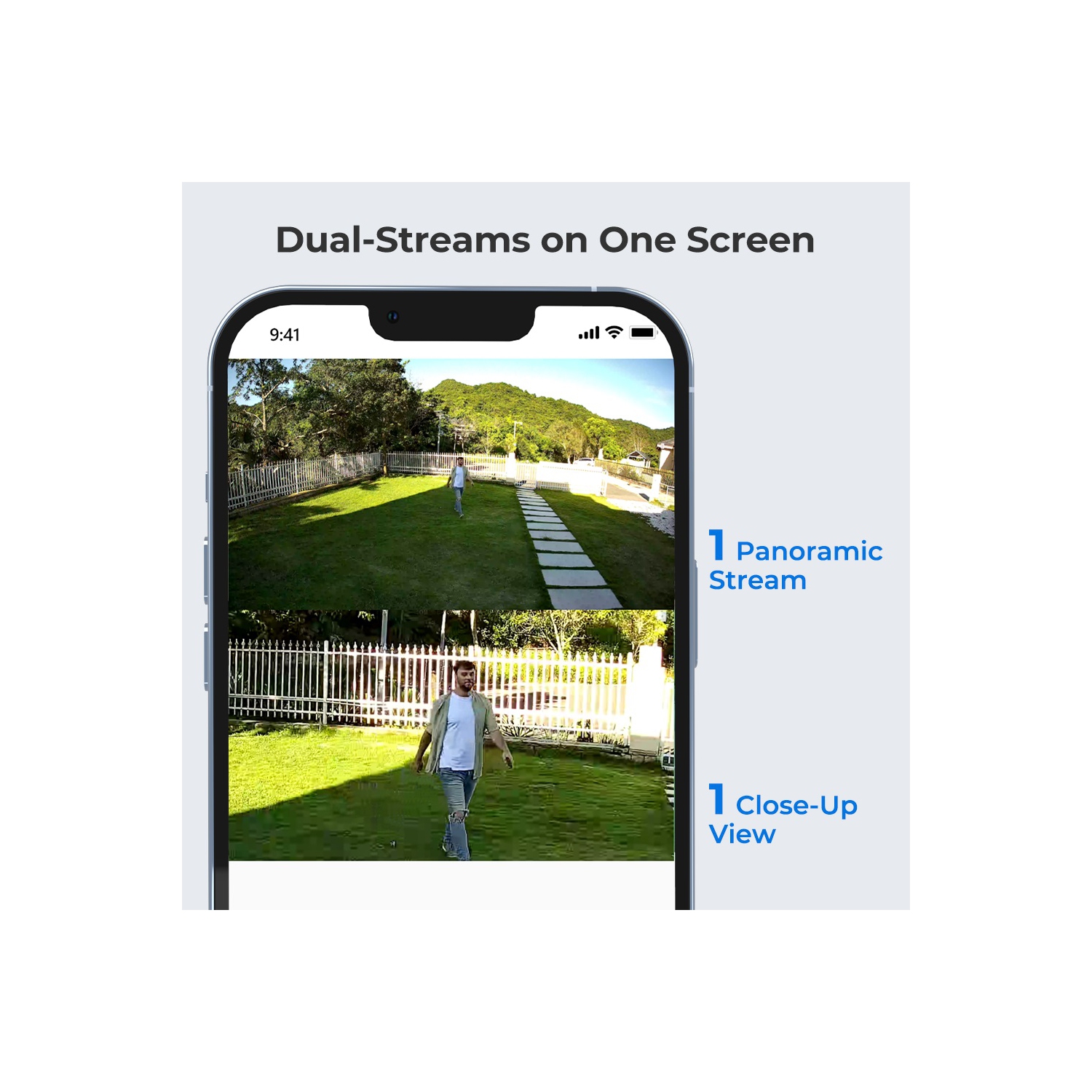 Reolink PTZ Security Camera with Dual Tracking, Wide-Angle & Telephoto Lenses, Dual View, 4K 8MP Ultra HD, Power over Ethernet, Trackmix PoE