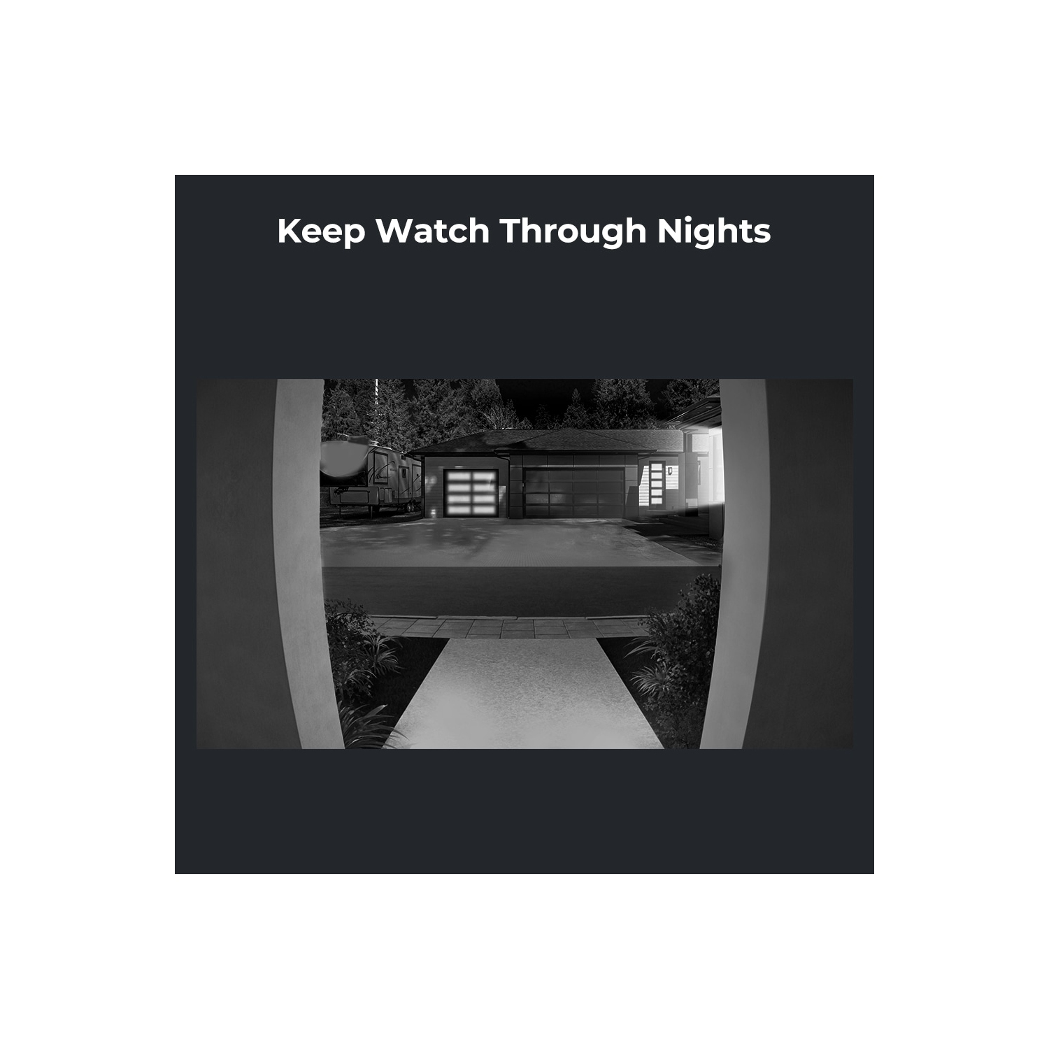 Sonnette vidéo Wi-Fi, sonnette vidéo intelligente Wi-Fi 2K+ avec fil, carillon, détection de personne, caméra de sécurité de porte d'entrée de Reolink