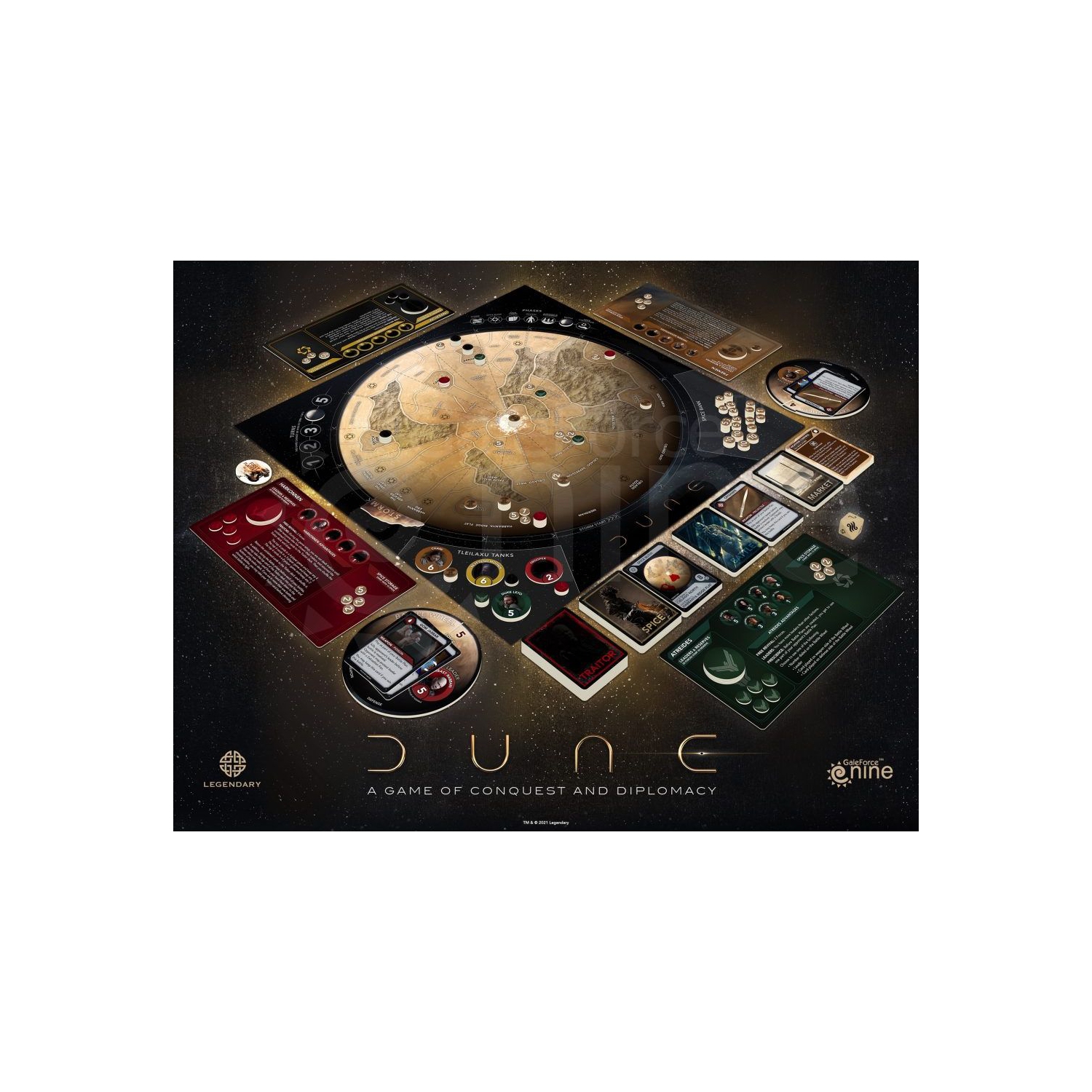 DUNE A GAME OF CONQUEST & DIPLOMACY