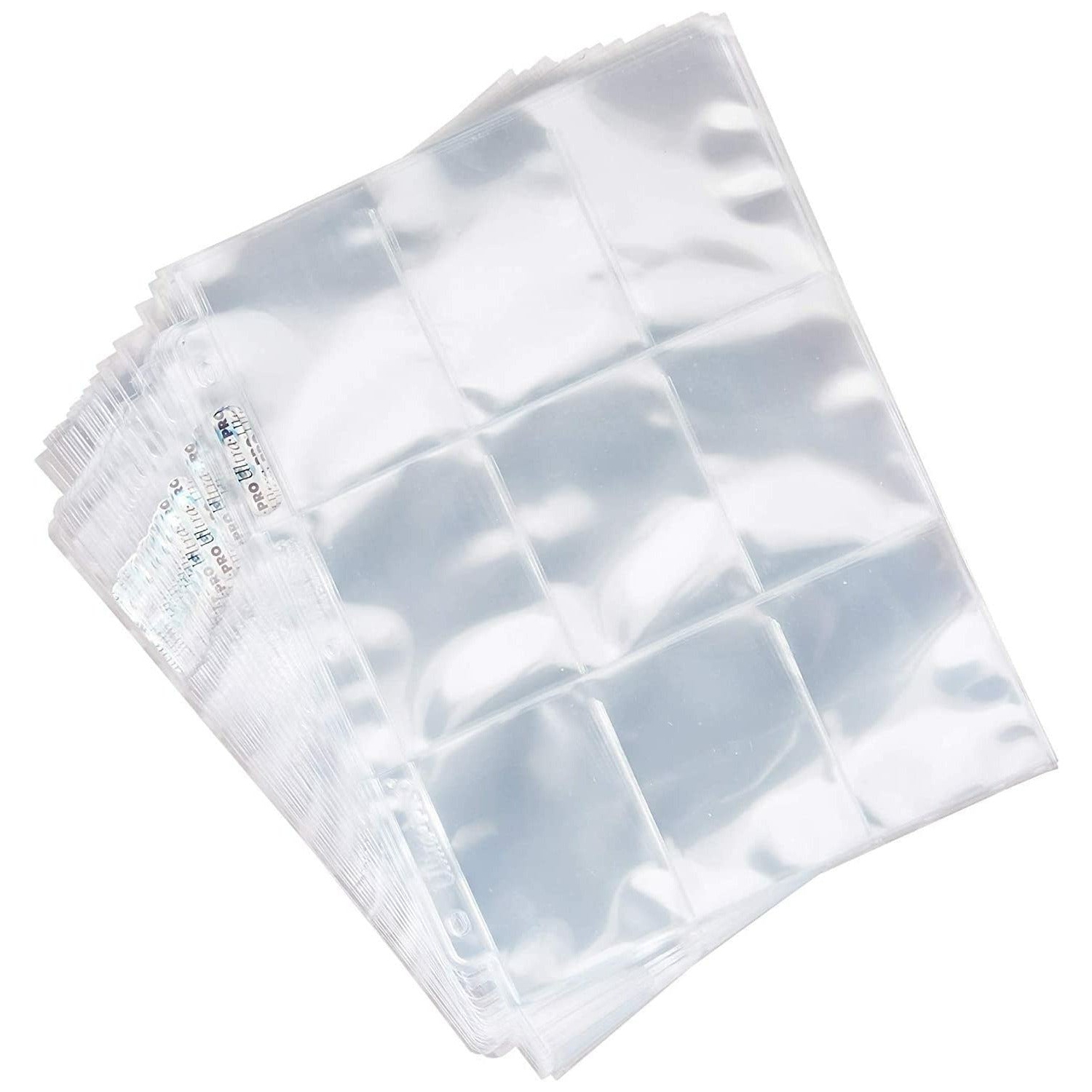 ULTRA PRO PAGES 9 POCKET SILVER SERIES PROTECTOR NEW