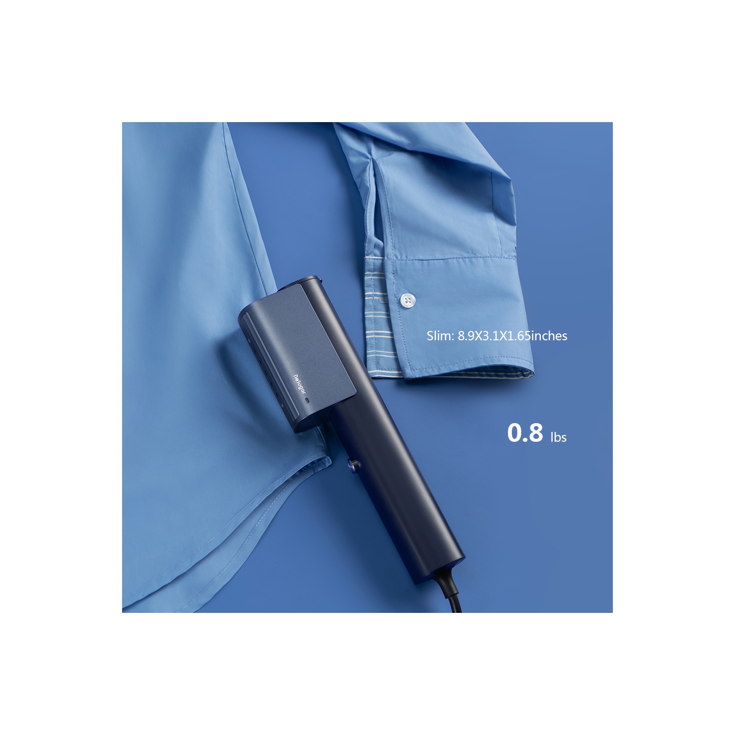 Nesugar G3 Steamer for Clothes Portable Travel Steamer, Fashion Handheld Garment Steamer, 0.75lbs Lightly, 15s Fast Heat-up, Light Mini Steam Iron