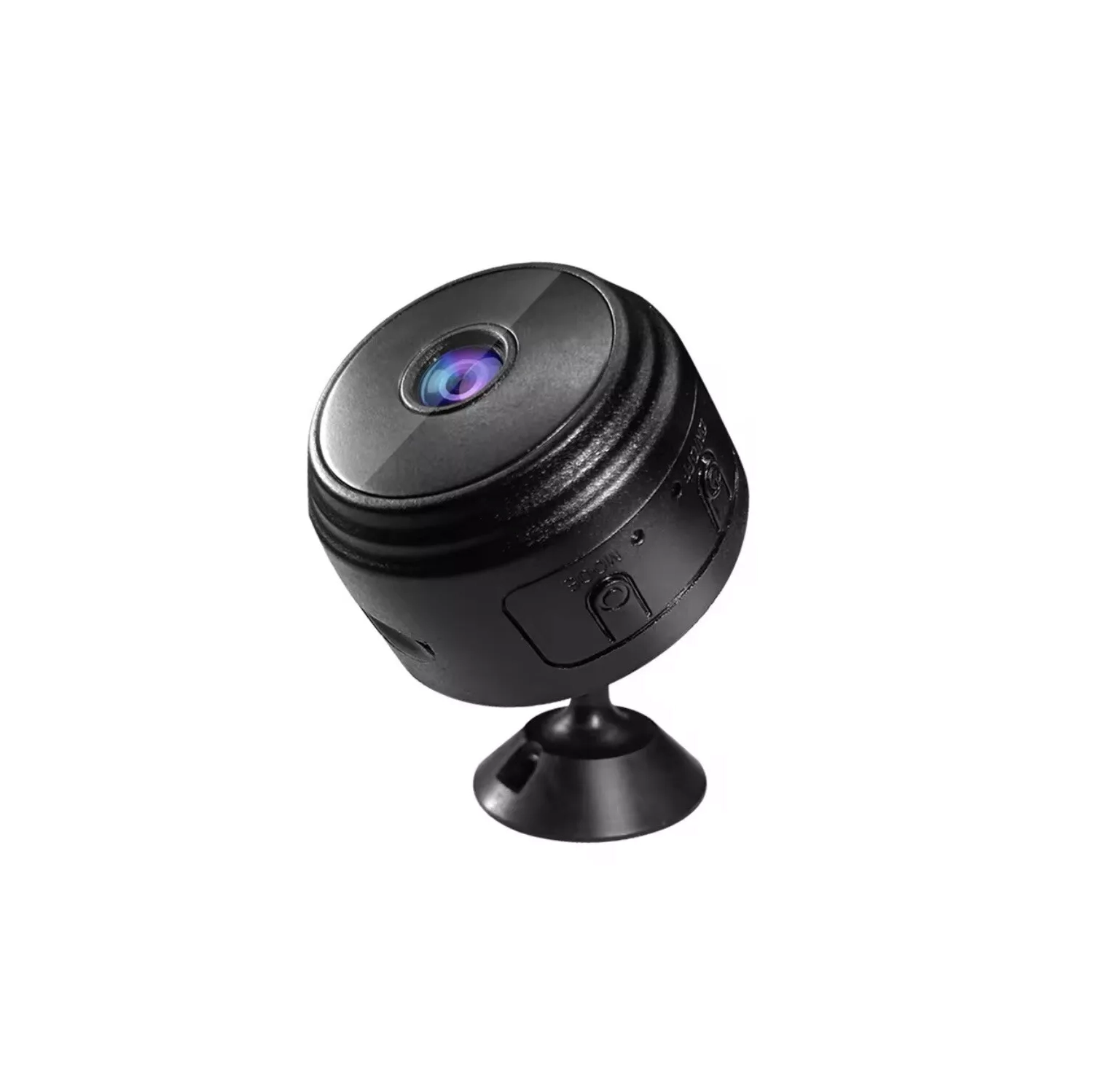 Ensemble de 2 mini caméras de surveillance HD Wi-Fi sans fil pour la sécurité de la maison intelligente avec application pour téléphone, vidéo en