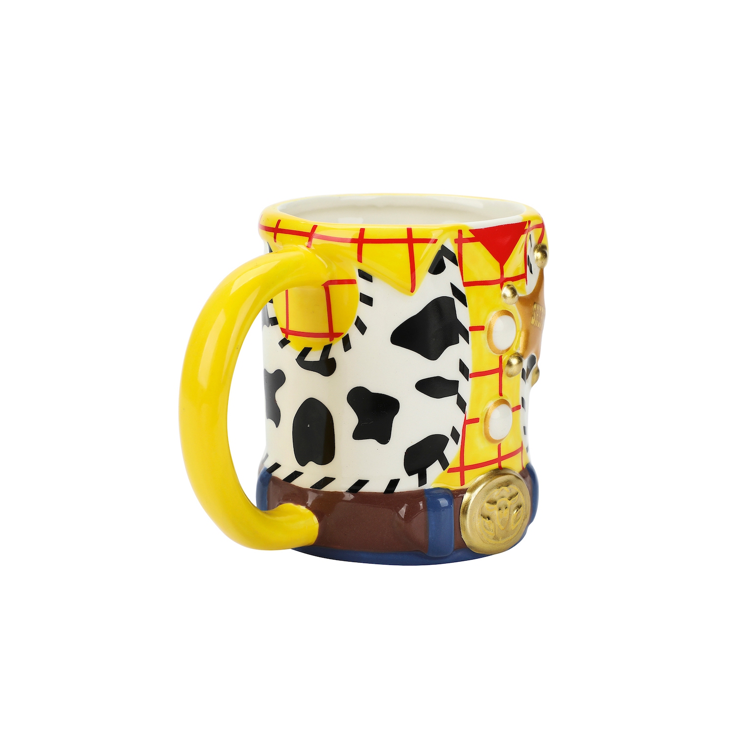 Tasse en céramique sculptée de 12 oz en tenue Woody de Toy Story