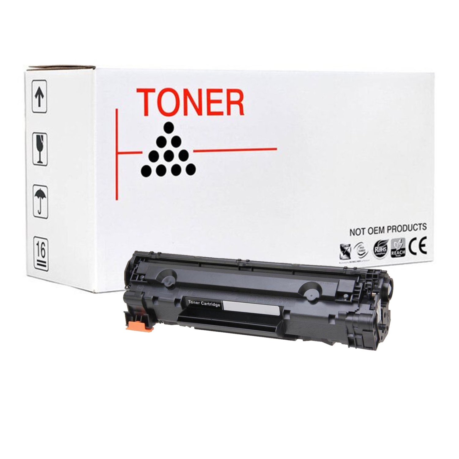 Max Saving - 1 Pack CRG104 Compatible for Canon 104 Black Toner Cartridge FX9 FX10 L100 L120 L90 ImageCLASS MF4100, MF4150, MF4270, MF4350, MF4370,
