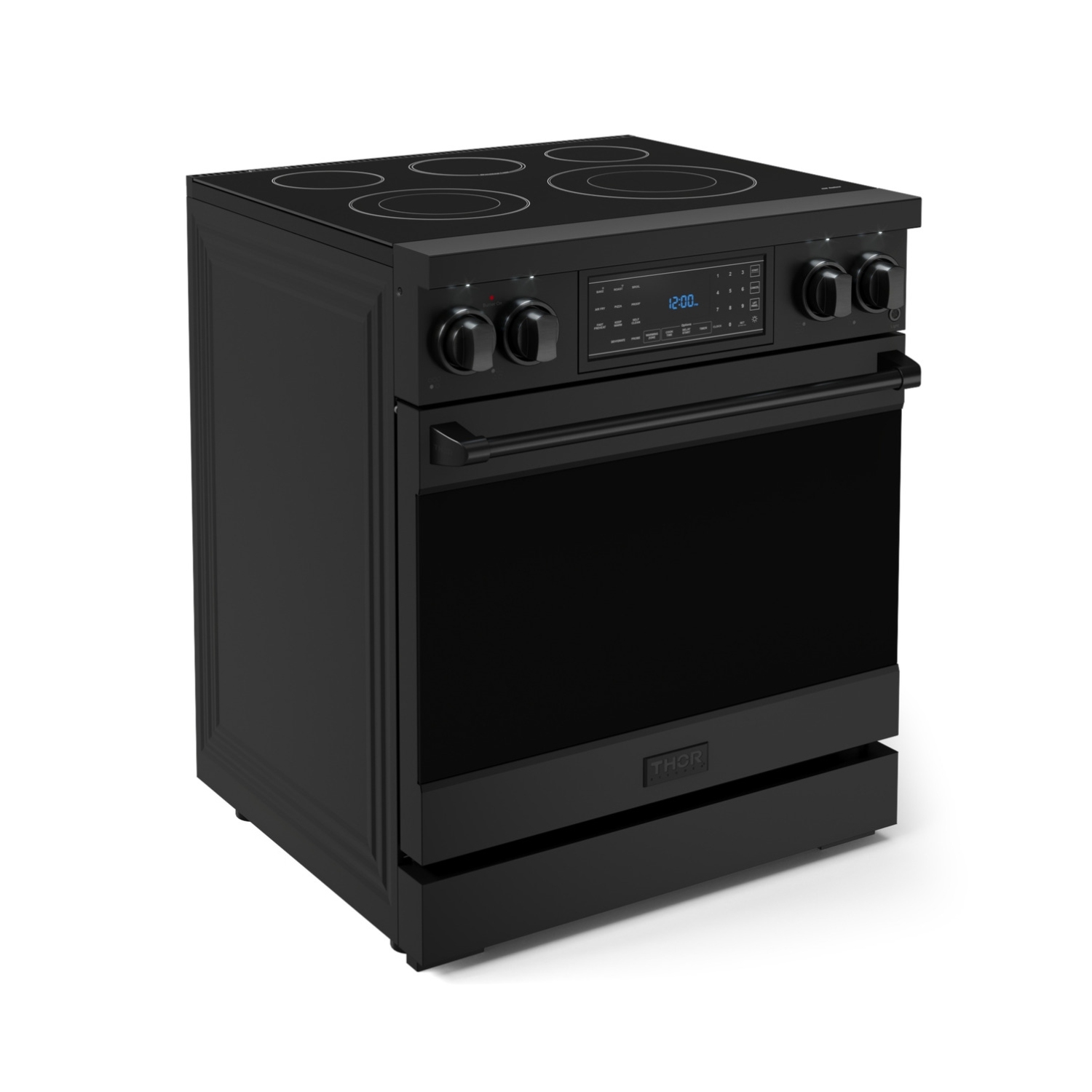 Gordon Ramsay by THOR Kitchen 30 Inch Professional Electric Range with Tilt Panel Touch Control in Black