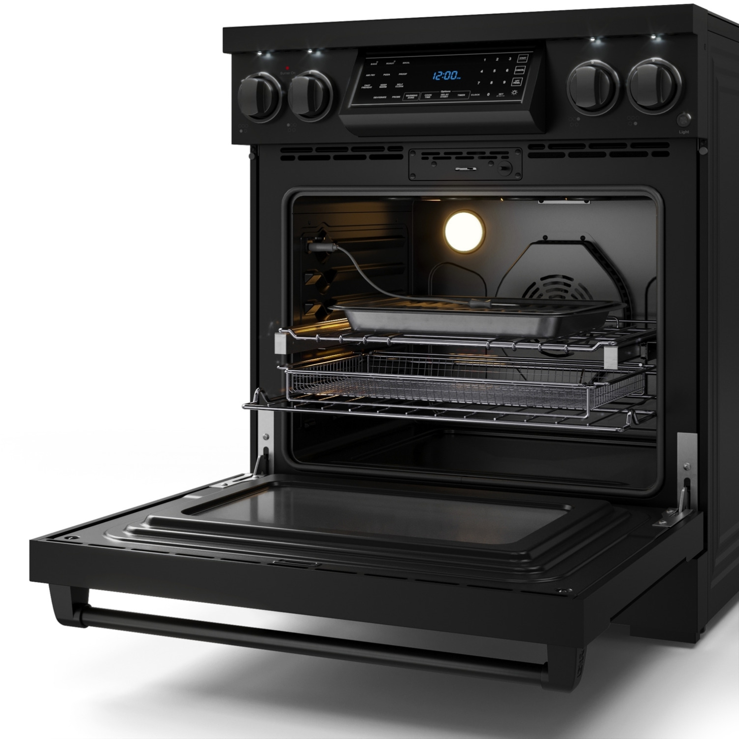 Gordon Ramsay by THOR Kitchen 30 Inch Professional Electric Range with Tilt Panel Touch Control in Black