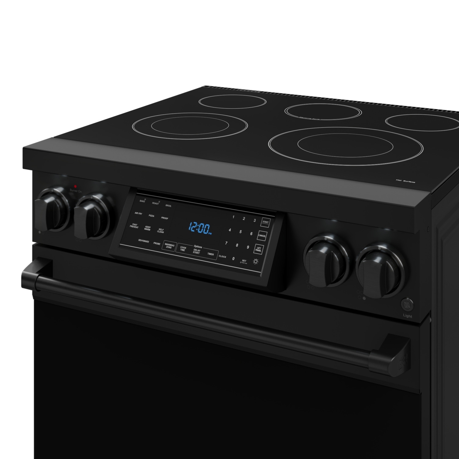 Gordon Ramsay by THOR Kitchen 30 Inch Professional Electric Range with Tilt Panel Touch Control in Black