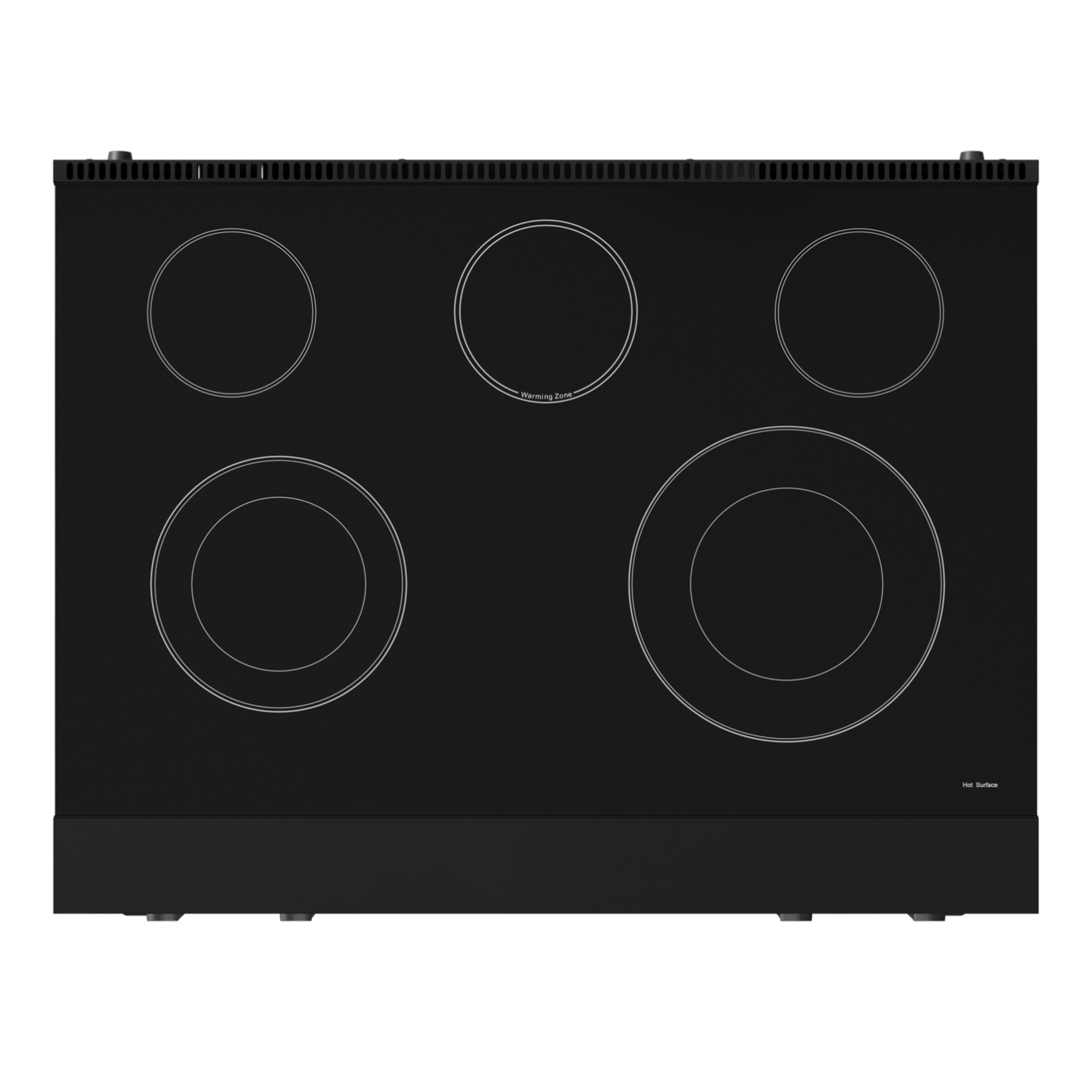 Gordon Ramsay by THOR Kitchen 36 Inch Professional Electric Range with Tilt Panel Touch Control in Black