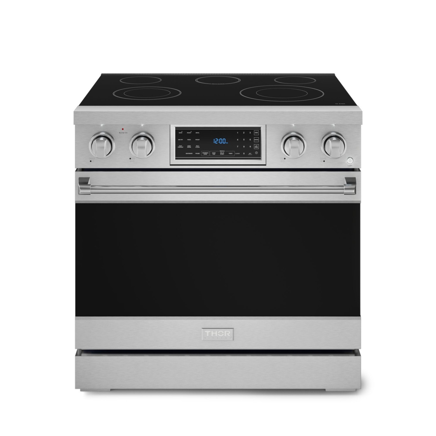 Gordon Ramsay by THOR Kitchen 36 Inch Professional Electric Range with Tilt Panel Touch Control in Stainless Steel