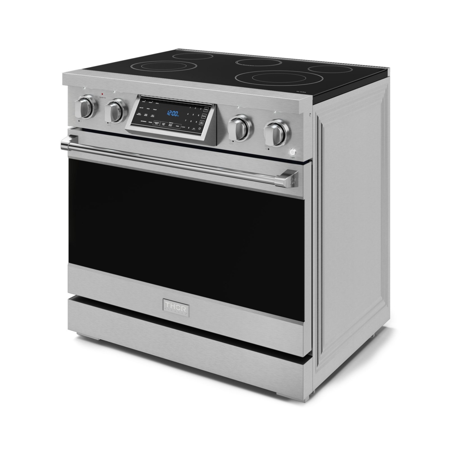 Gordon Ramsay by THOR Kitchen 36 Inch Professional Electric Range with Tilt Panel Touch Control in Stainless Steel