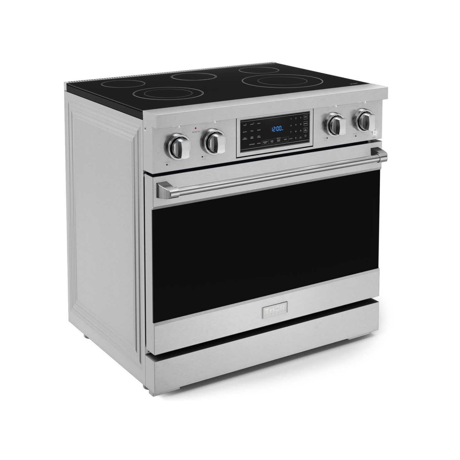 Gordon Ramsay by THOR Kitchen 36 Inch Professional Electric Range with Tilt Panel Touch Control in Stainless Steel