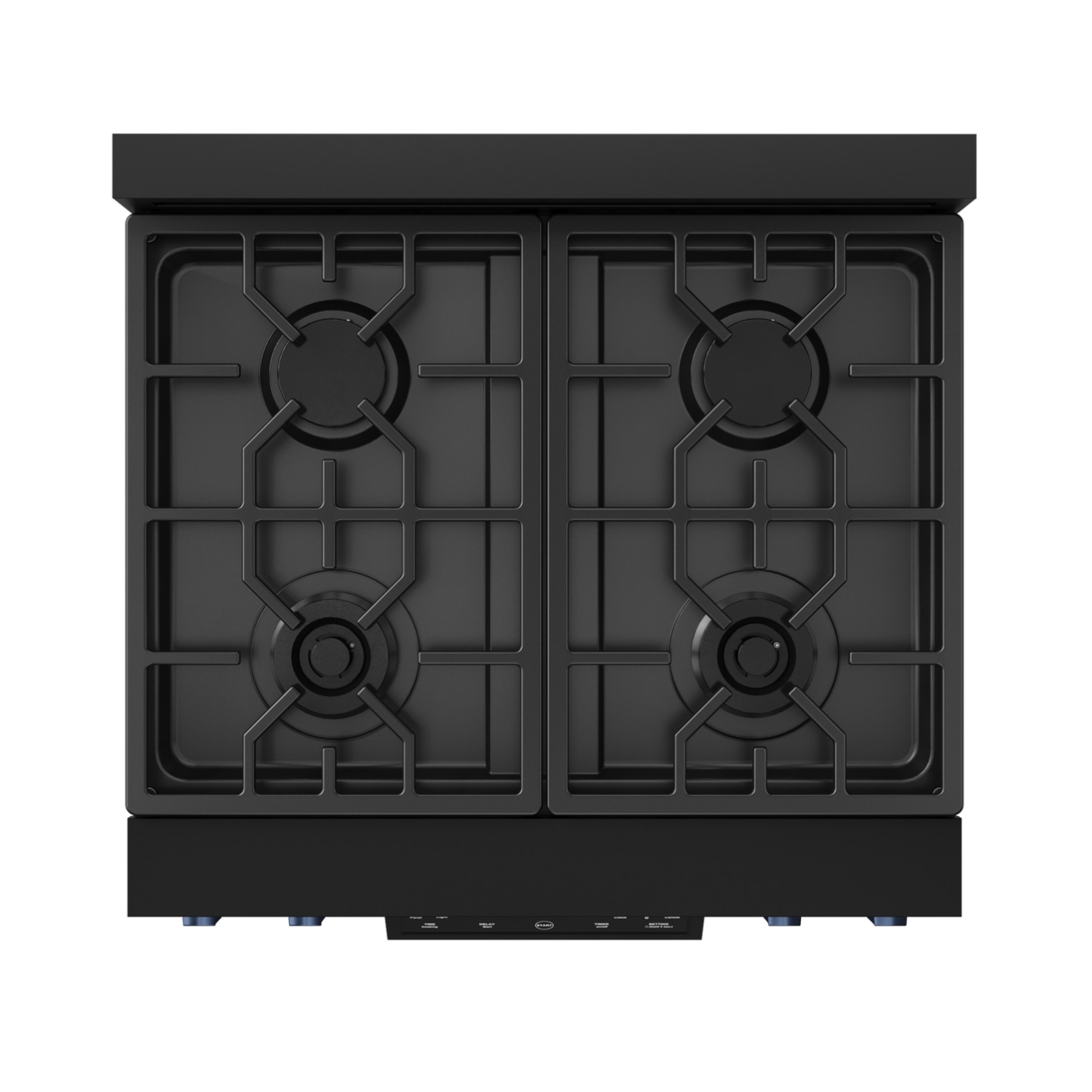 Gordon Ramsay by THOR Kitchen 30 Inch Professional Gas Range with Tilt Panel Touch Control in Black/Navy Blue