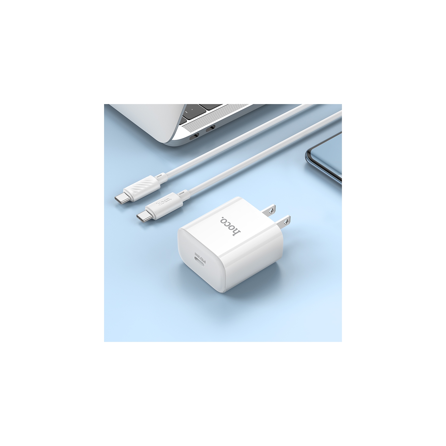 PD 30W Charger Set | 1m Type-C to Type-C Cable & Power Adapter - Future Gadgets