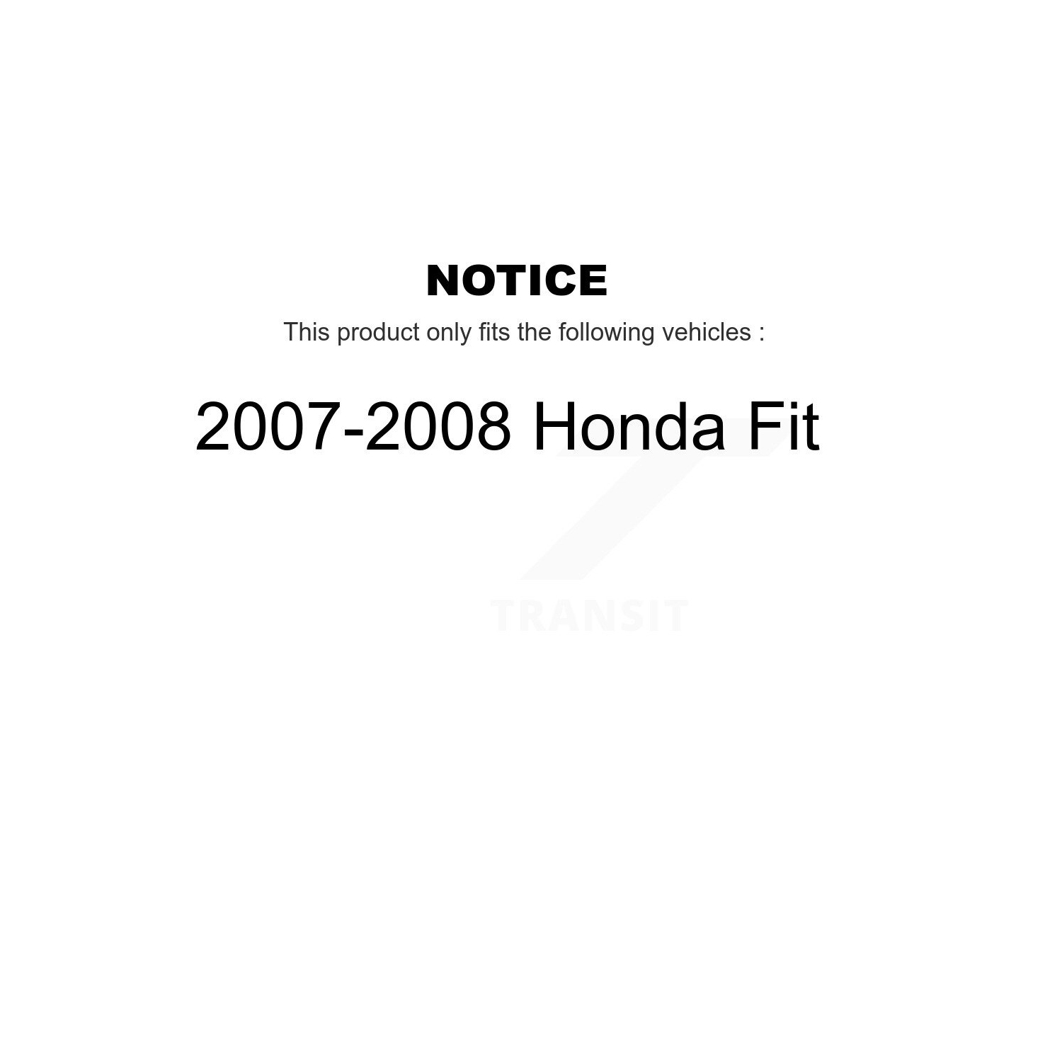 TOR-K750258 de biellette de barre stabilisatrice de suspension avant droite pour Honda Fit 2007-2008