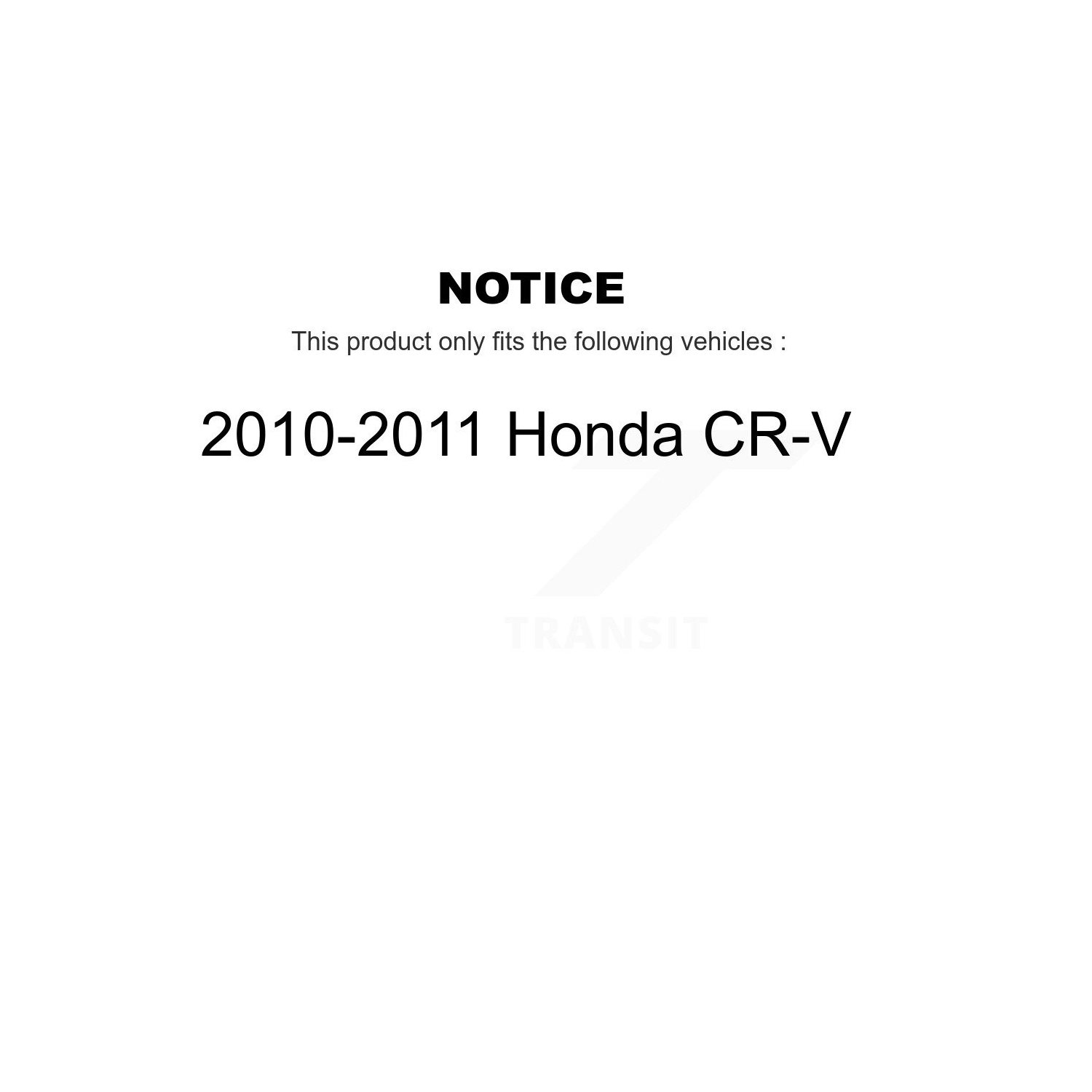 TOR-K500306 à rotule inférieure droite de suspension avant pour Honda CR-V 2010-2011