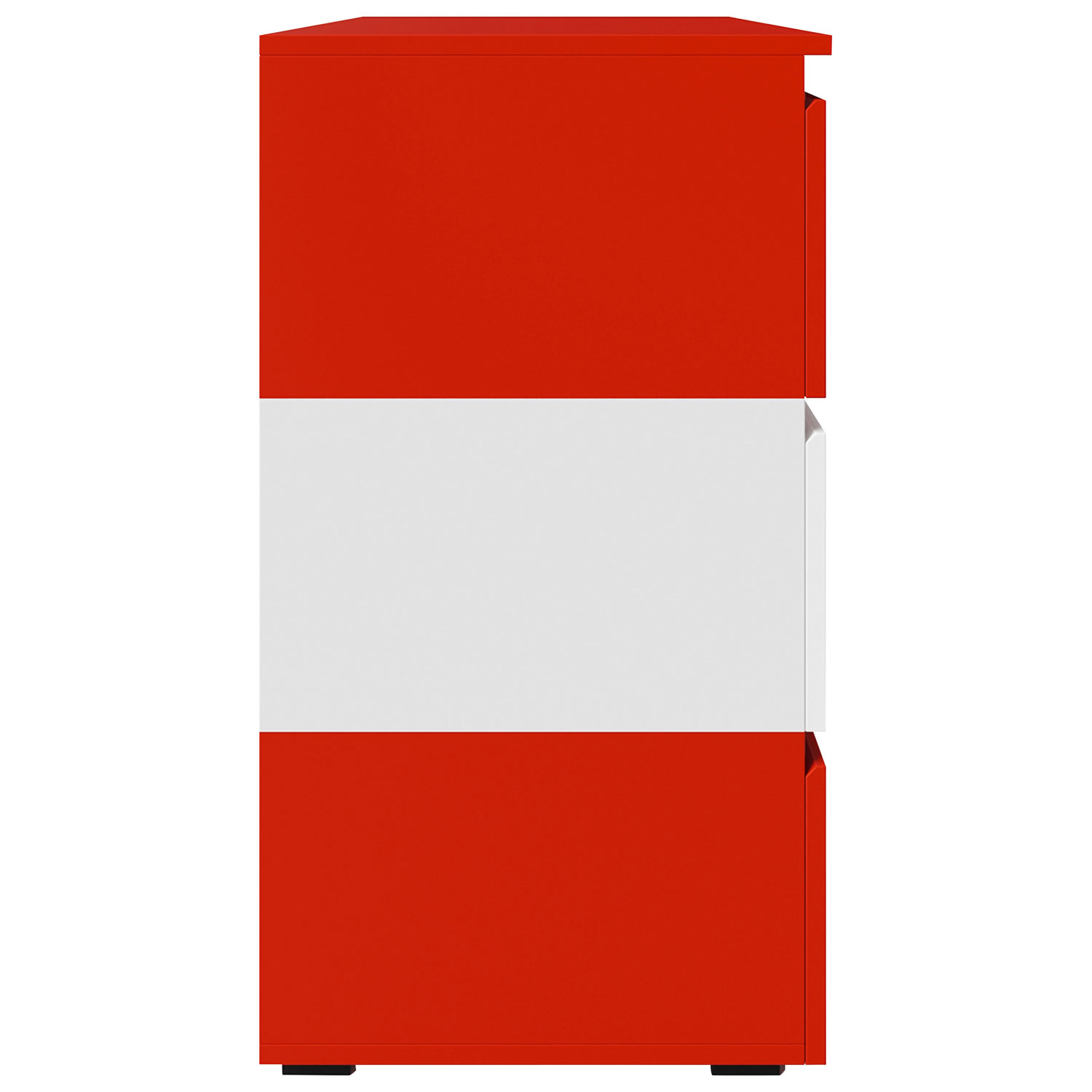 Minecraft TNT 3-Drawer Chest - Red/White