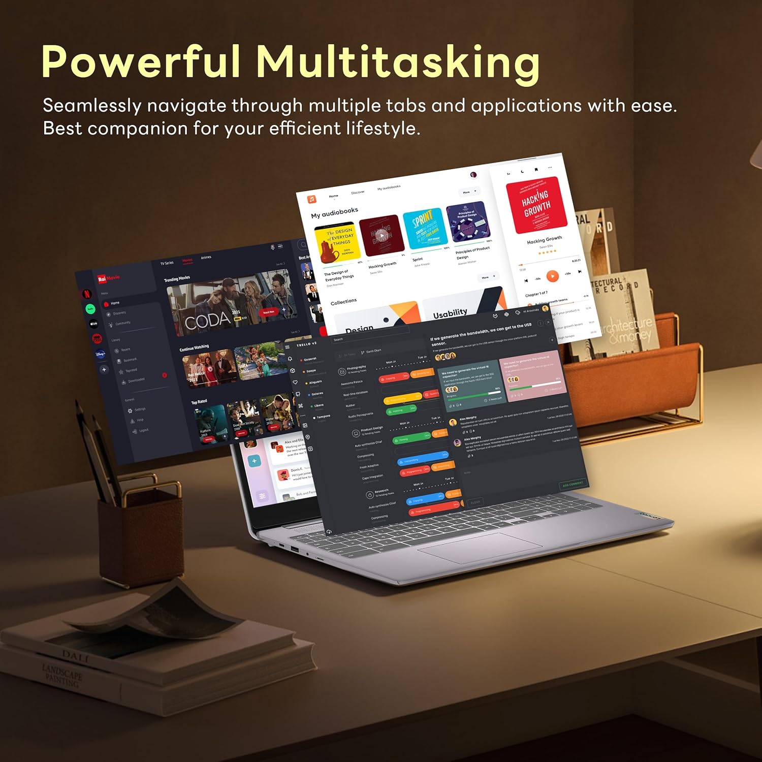 Lenovo Ideapad 3 15.6" FHD Chromebook, Intel Celeron N4500, 352GB Storage, 4GB RAM, ‎Intel UHD Graphics, Chrome OS, Artic Gray