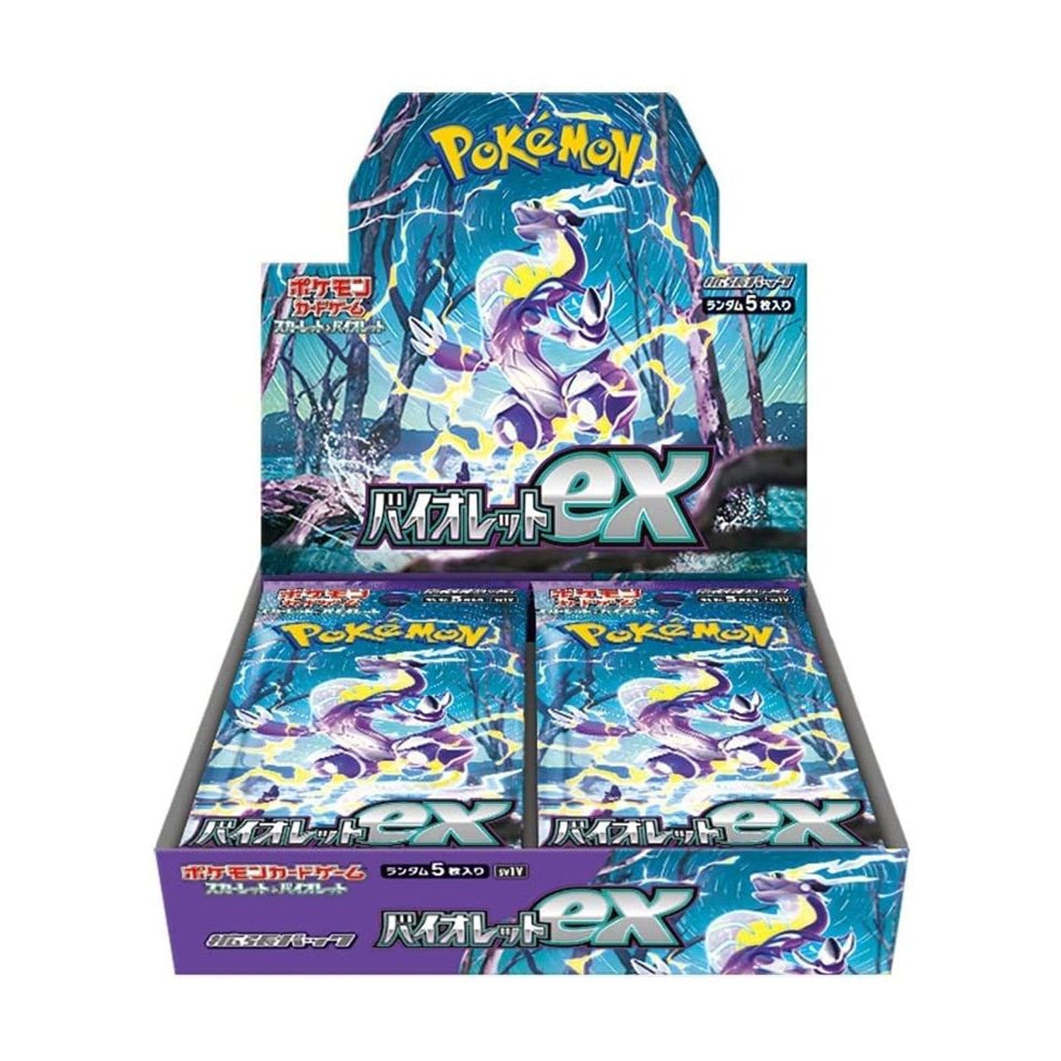 Pokemon Japanese Violet EX Booster Box New
