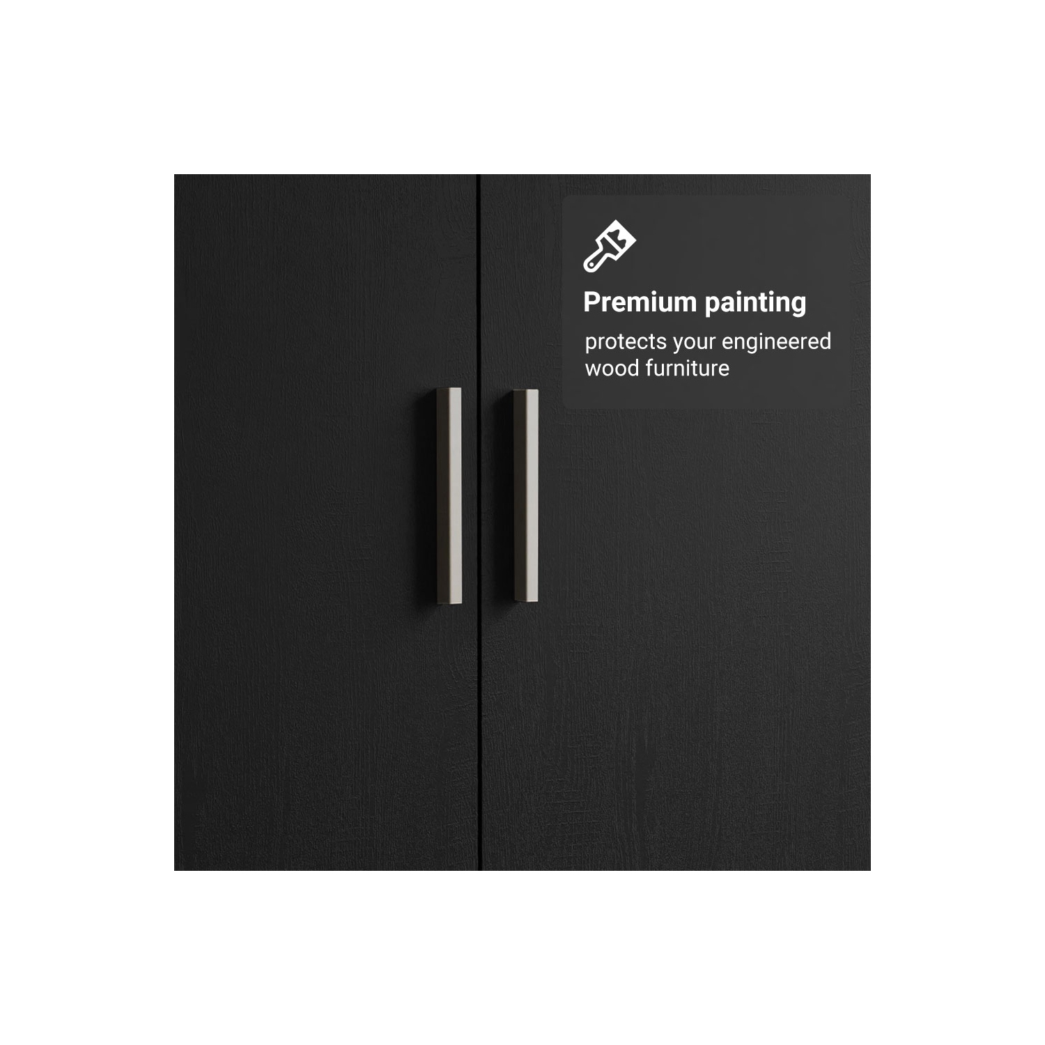 Madesa 6 Doors 6 Drawers Storage Cabinet Wardrobe with Shelves and Hanging Space 94"L Wooden Armoire Closet Organization Unit for Bedroom and Office