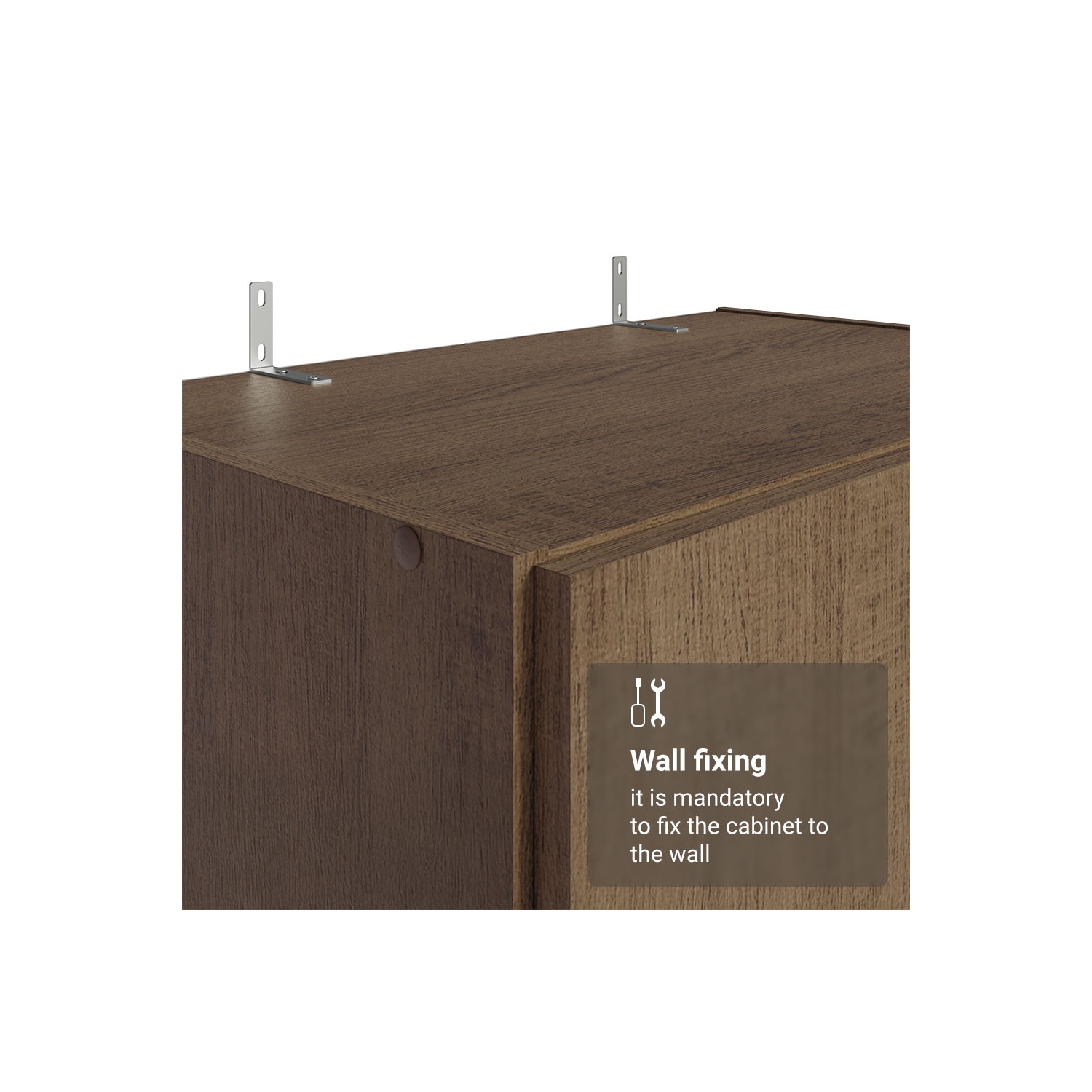 Armoire de rangement à 2 portes Madesa avec grande tablette 31&nbsp;po de long. Armoire tout-en-un. Entrée et unité d'organisation pour chambre -