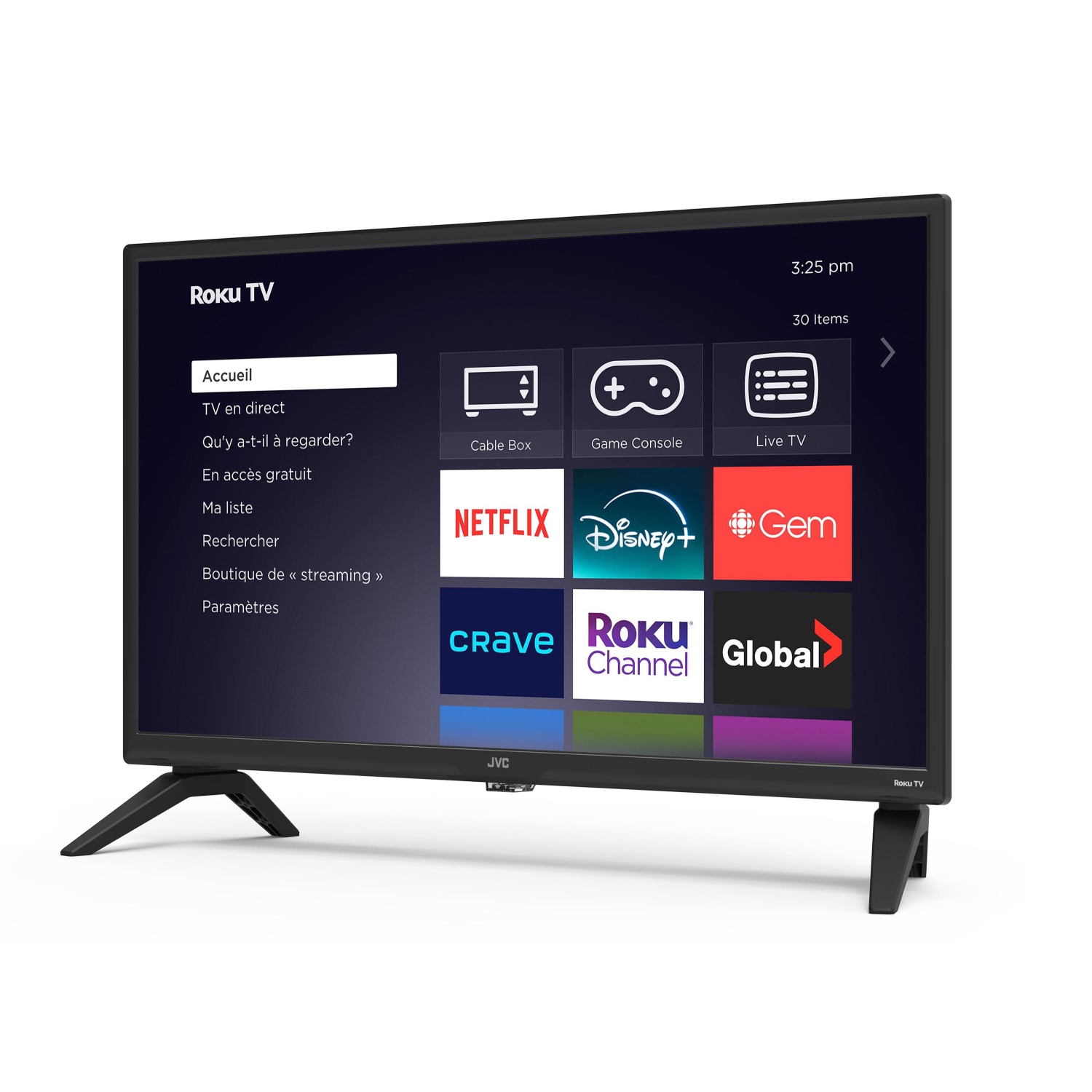 JVC 24” HD LED Smart Roku TV