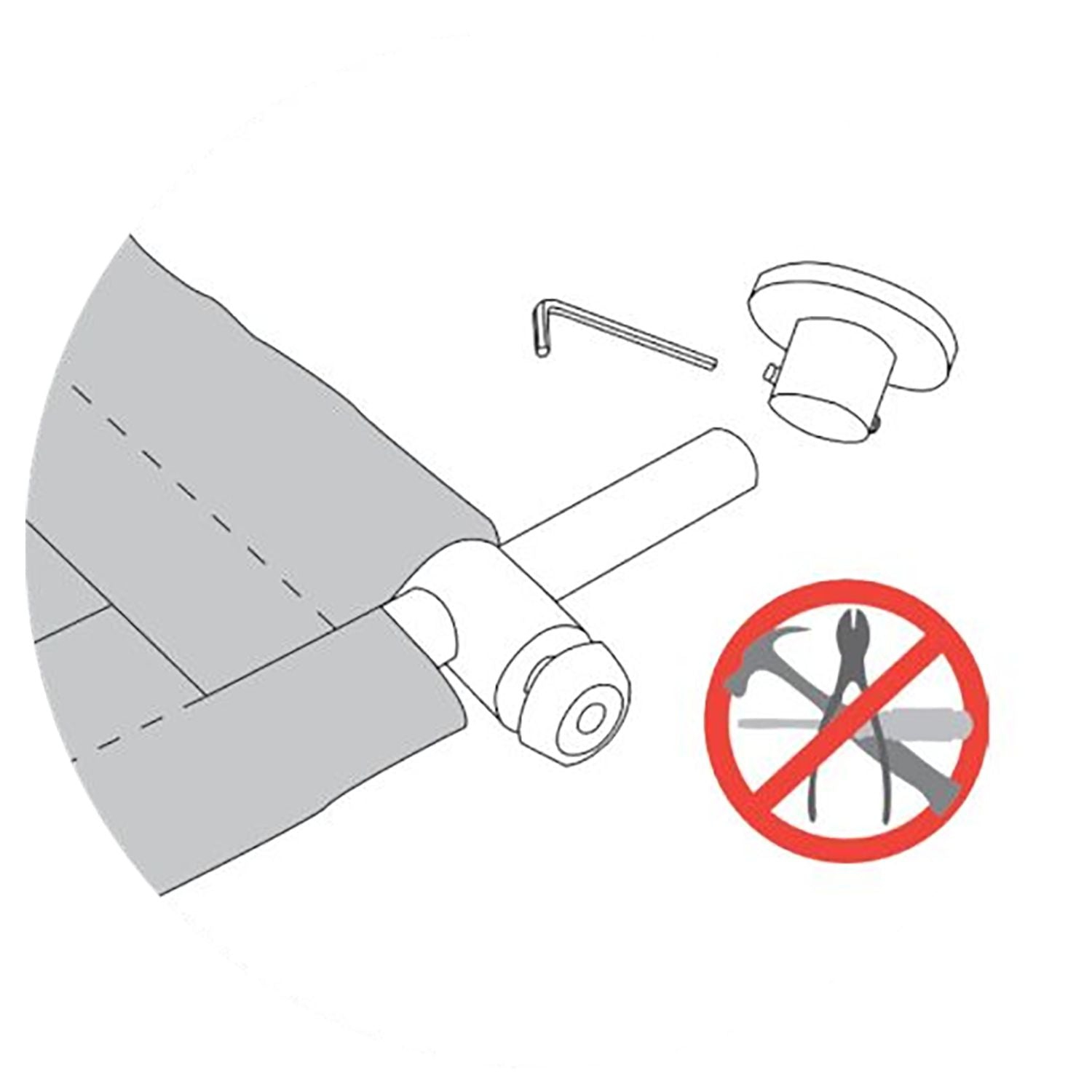 Versailles - Rivergrass Jute Privacy Panel, 38" x 72", Adjustable Height, Beige